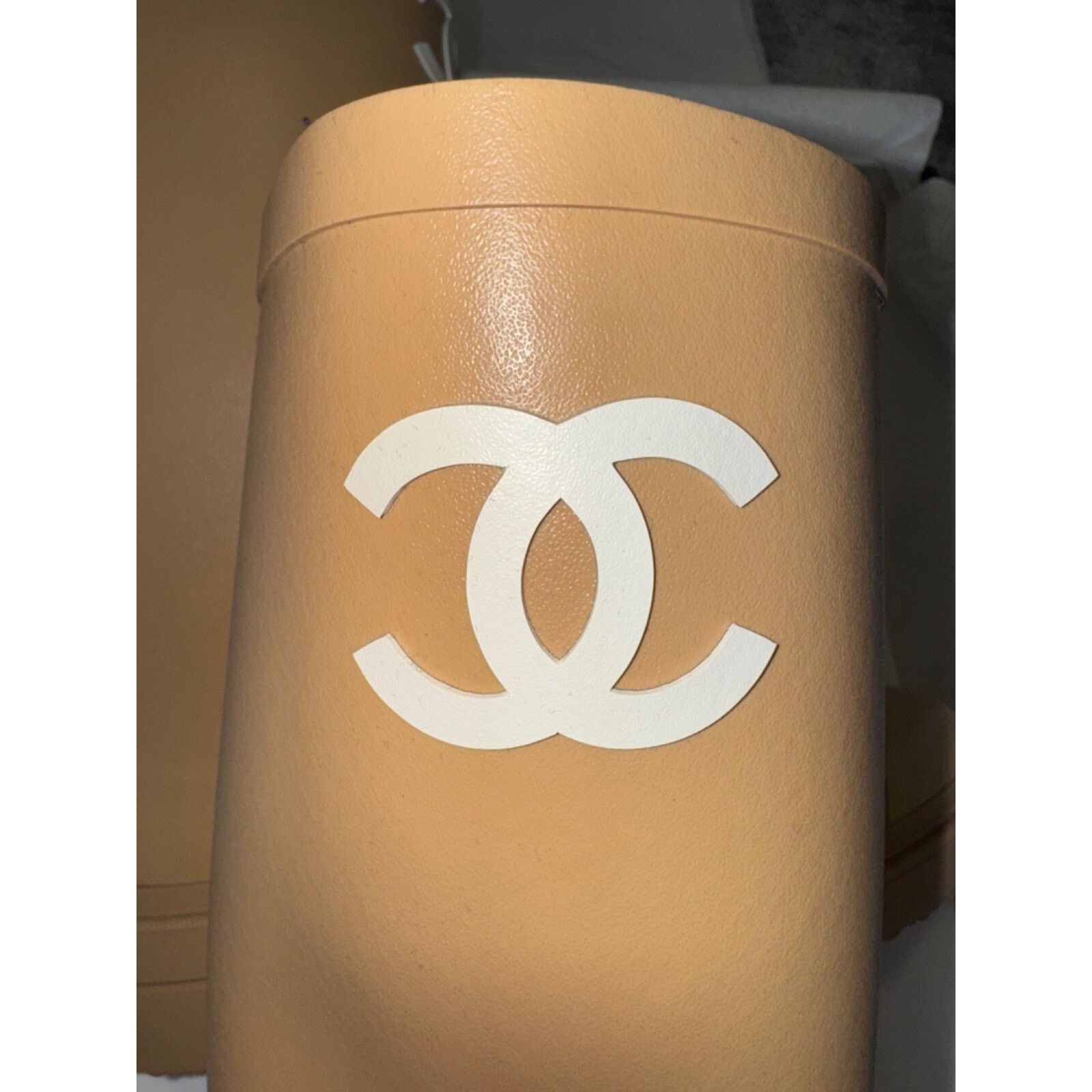 Chanel Wellington Wellies CC Logo Pull On Rubber Rain Boots 41 Size US 11 / IT 41 - 10 Thumbnail
