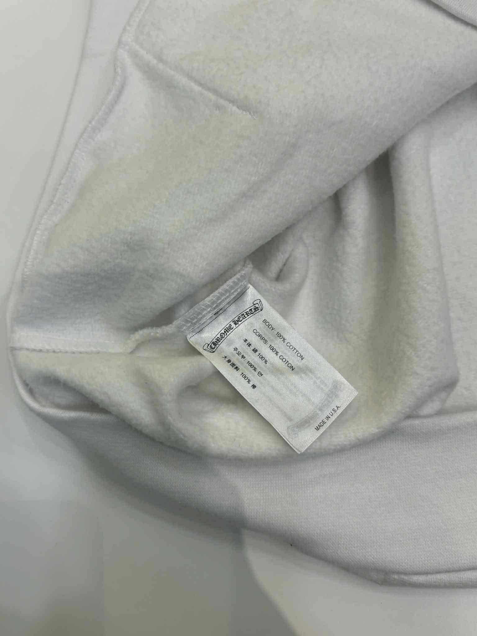 Chrome Hearts Chrome Hearts Blue Scroll White Zip Up Hoodie Size US M / EU 48-50 / 2 - 8 Thumbnail
