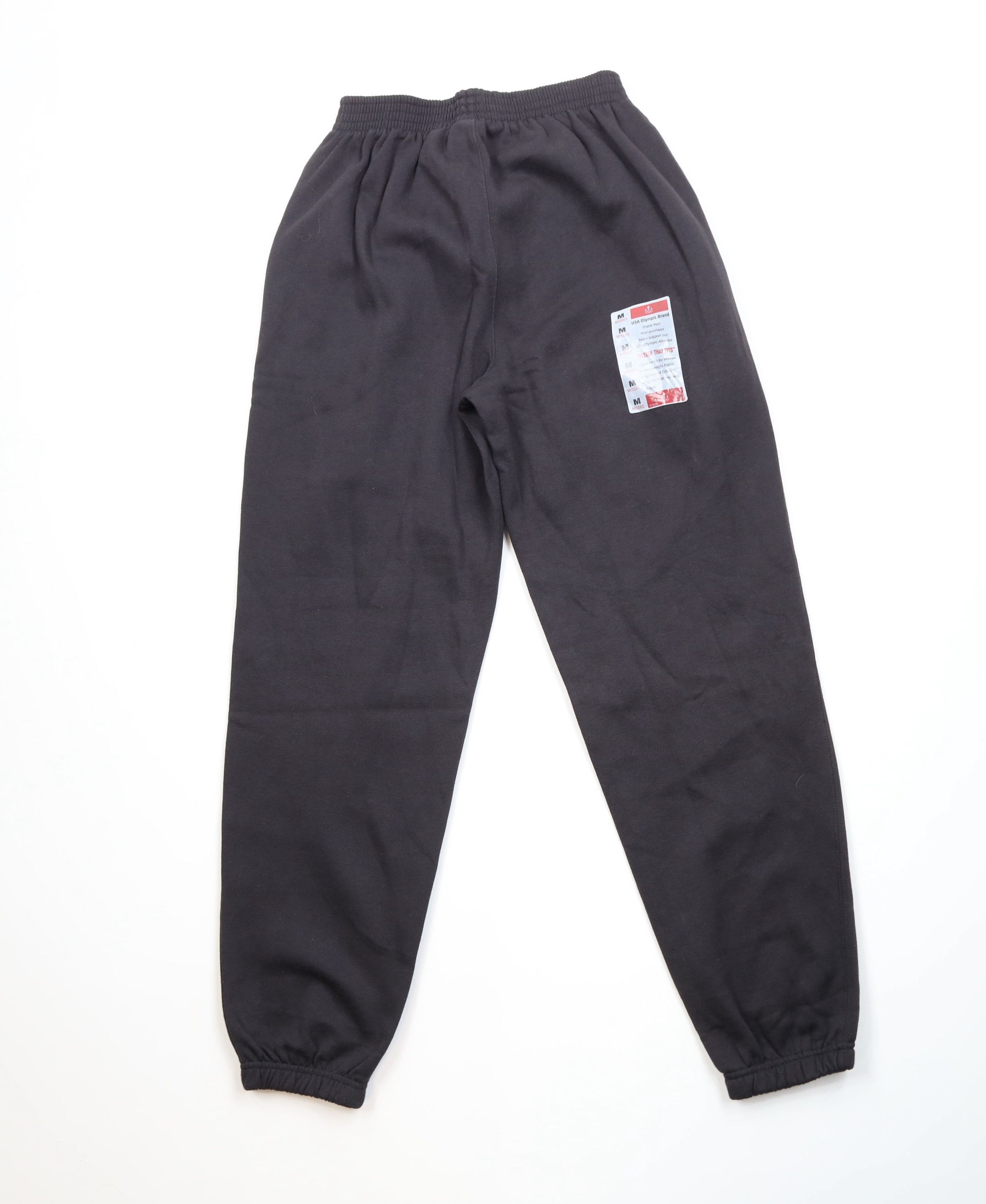 USA Olympics Deadstock Vintage 90s USA Olympics Sweatpants Joggers Black Size 26" / US 2 / IT 38 - 10 Thumbnail
