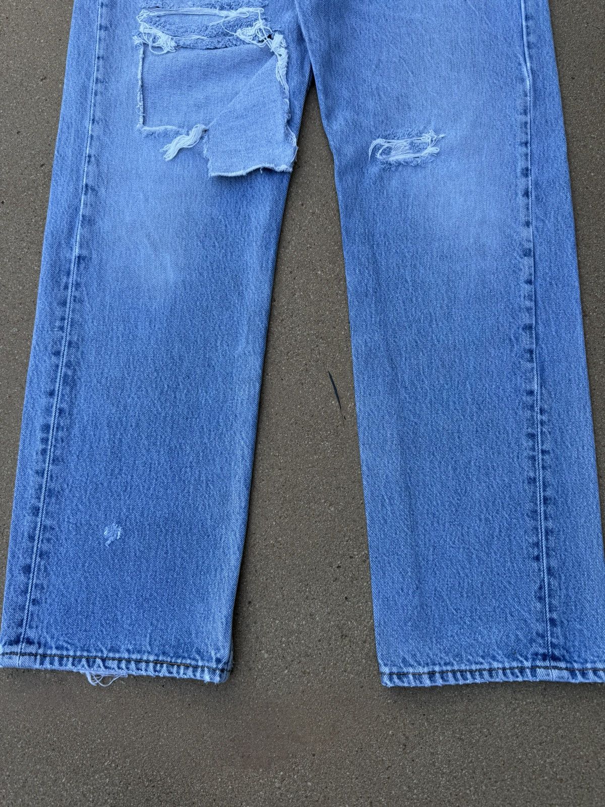 Levi's Vintage 90s Levi’s 501xx Buttonfly Straight Leg Jeans 32x30 Size US 32 / EU 48 - 3 Thumbnail
