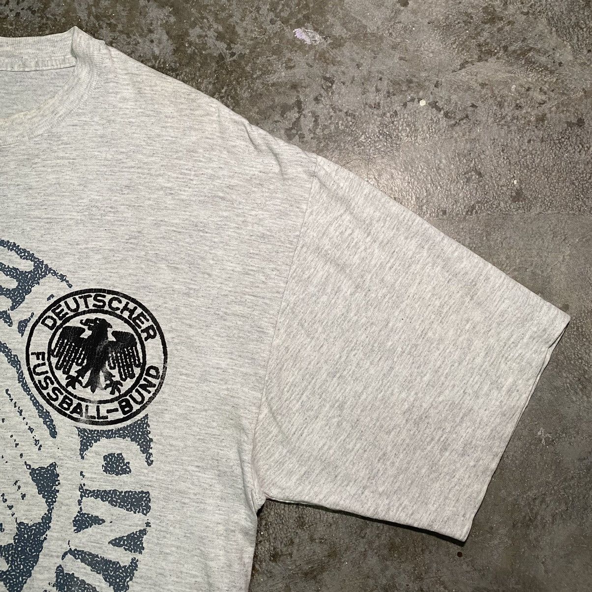 Adidas Vintage Adidas Germany Deutscher Fussball T Shirt Size US L / EU 52-54 / 3 - 9 Thumbnail