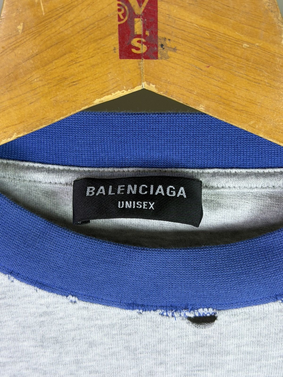 Balenciaga *RARE* BALENCIAGA DEMNA 1/1 UNITY ICON SPORT 2TONE TEE Size US S / EU 44-46 / 1 - 4 Thumbnail