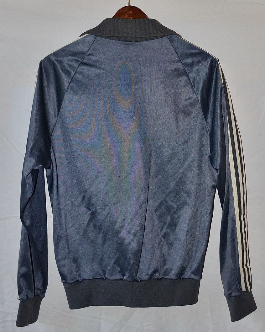 Adidas Vintage Adidas USA Trefoil Track Jacket Blue M (fits small) Size US M / EU 48-50 / 2 - 3 Thumbnail