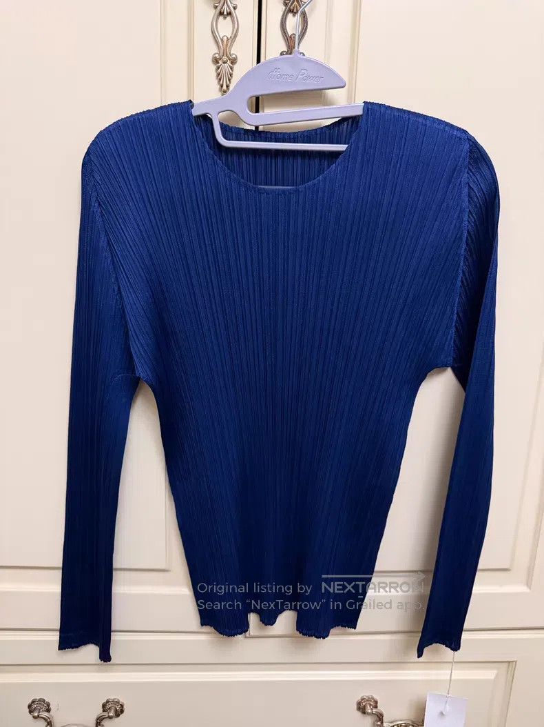 Issey Miyake Issey Miyake Crew Neck Long Sleeve Size L / US 10 / IT 46 - 1 Thumbnail