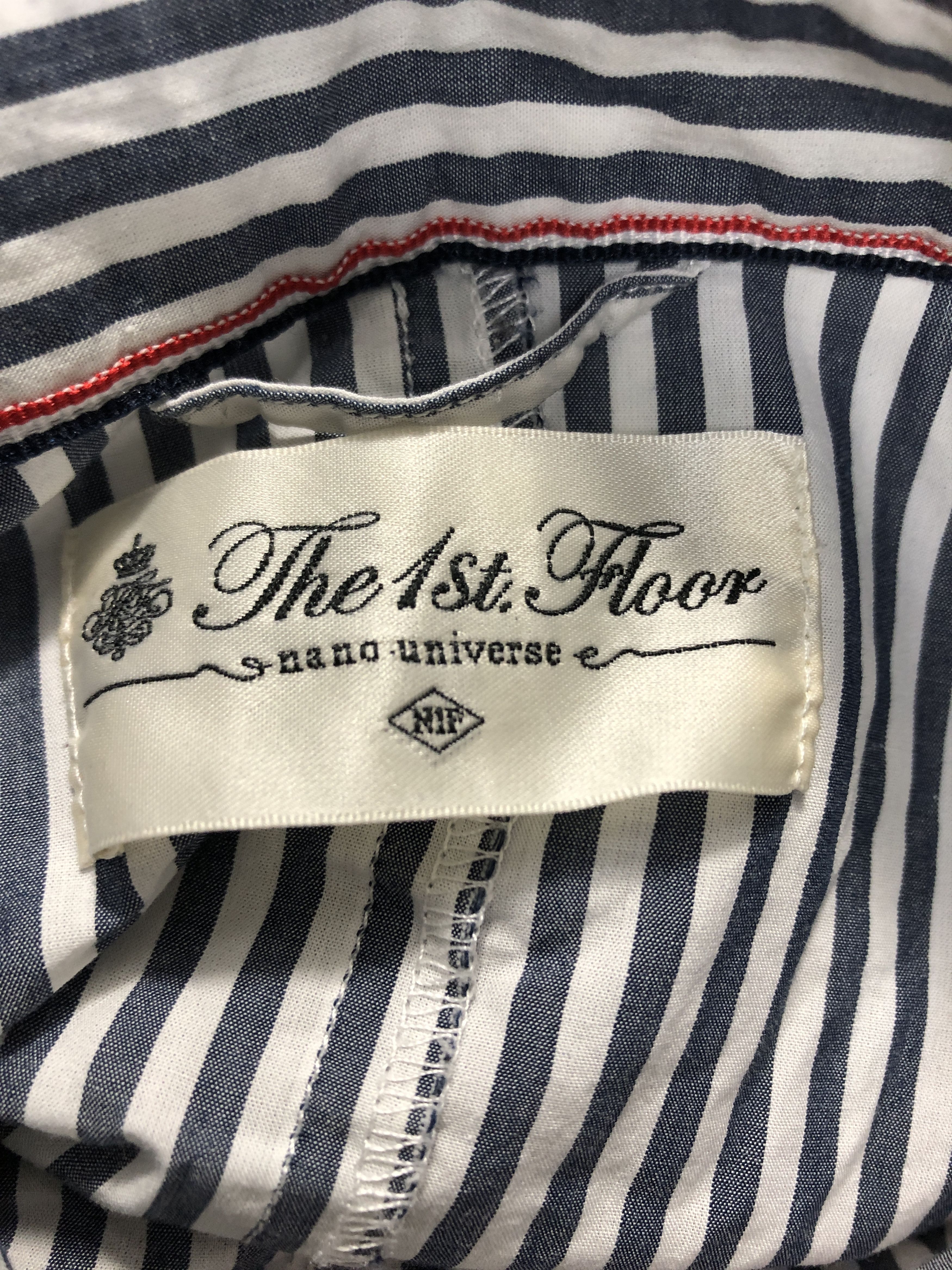Japanese Brand Japanese Brand stripe shirt 15-5-47 80 Size ONE SIZE - 3 Thumbnail