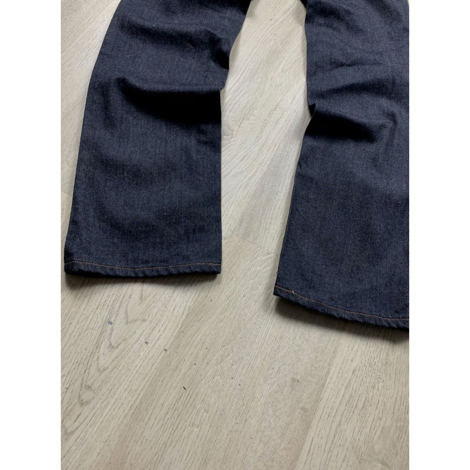 Edwin Edwin Jeans Womens Sophia Size 29 Denim Pants Vintage Blue Regular Fit - 110/85/36 Outseam Inseam Waist Leg Opening, 90s Theme Mens Womens Girls Size 29" - 4 Thumbnail