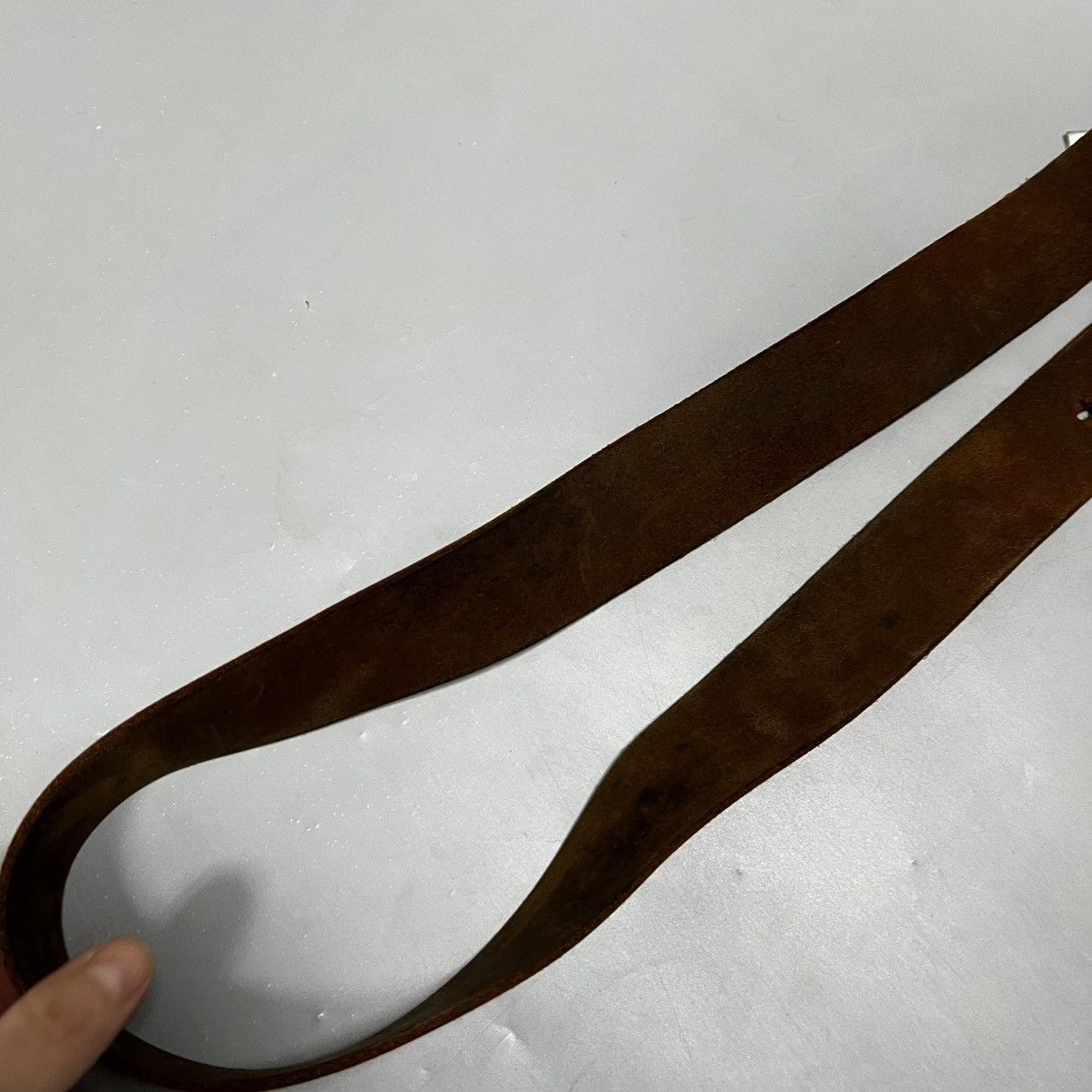 Diesel Vintage Diesel Leather Belt Made in Italy Size ONE SIZE - 22 Thumbnail