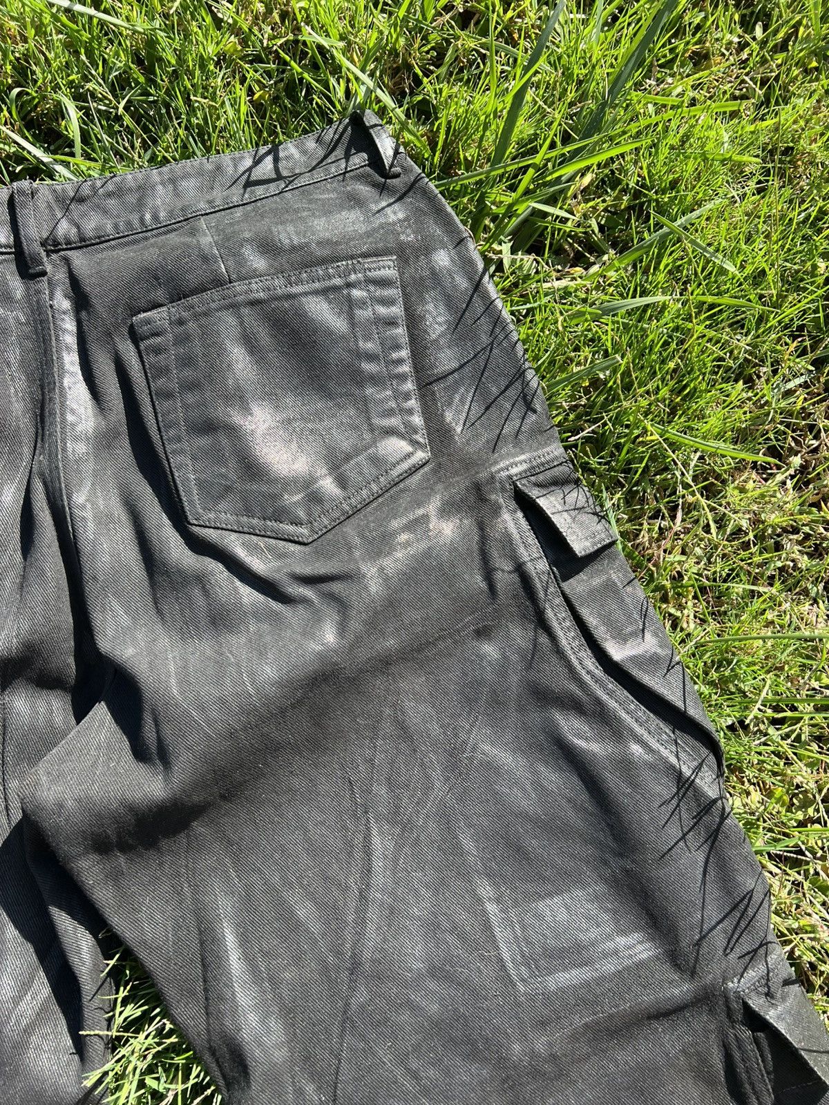 Rick Owens Drkshdw Rick Owens Double Cargo Jeans Size US 32 / EU 48 - 10 Thumbnail