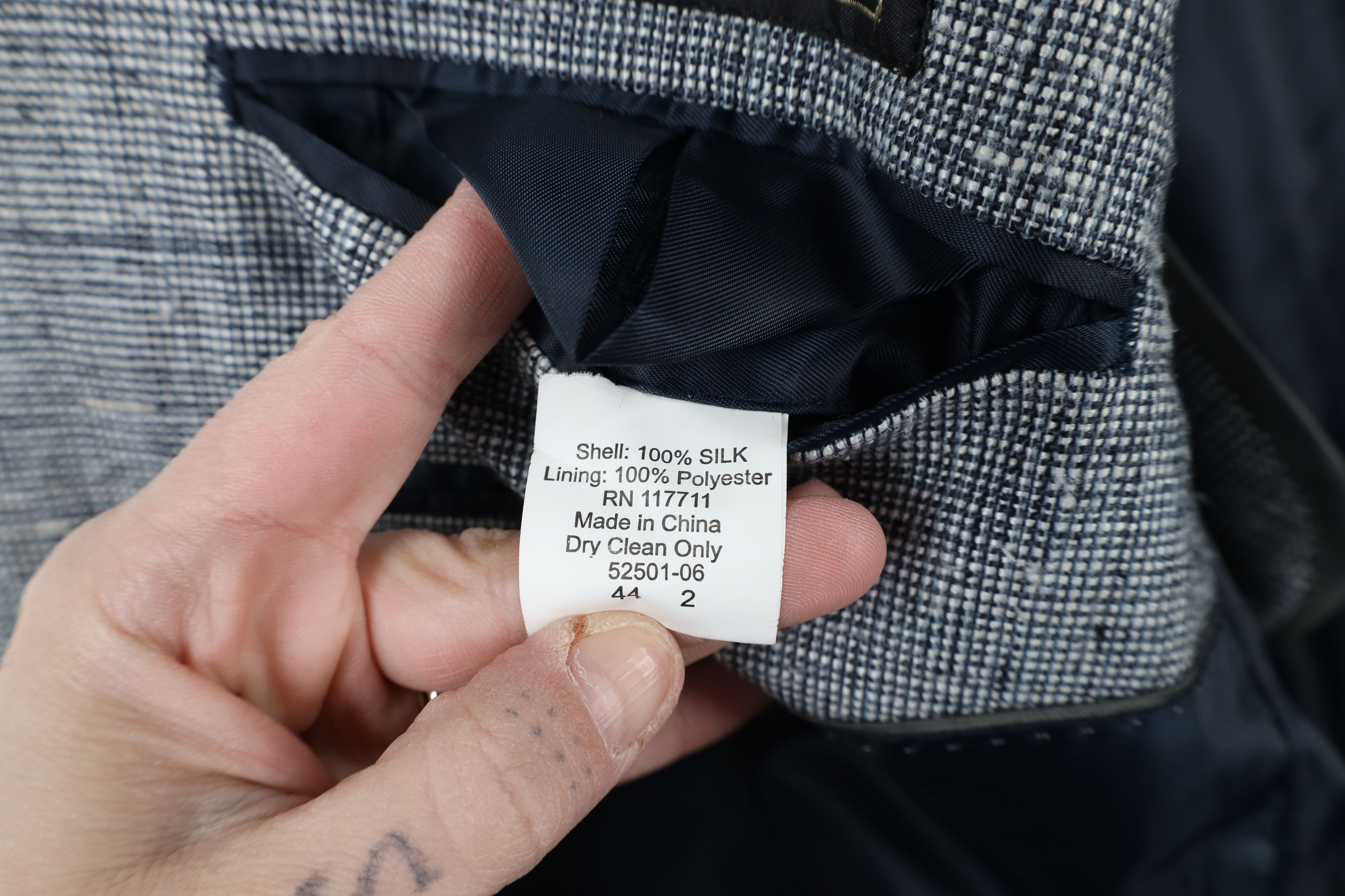 Vintage Vintage 90s Rockabilly Silk 2 Button Suit Coat Blazer Jacket Size US XL / EU 56 / 4 - 11 Thumbnail