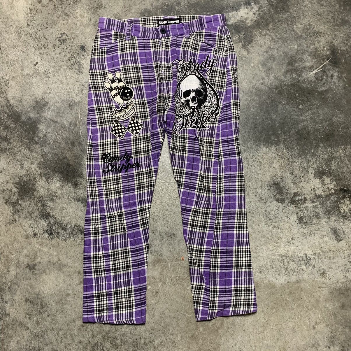 image of Avant Garde x Seditionaries Vintage Punk Pants Seditionaries in Purple, Men's (Size 33)