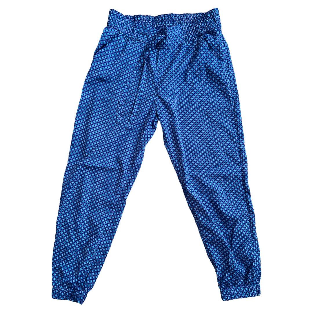 Other Aerie Blue Printed Jogger Pants, S Size 30" / US 8 / IT 44 - 1 Thumbnail