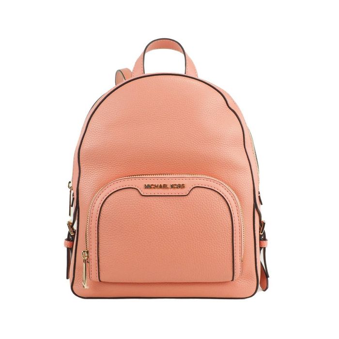 Michael Kors Michael Kors Jaycee Pebbled Leather Zip Pocket Backpack Grailed