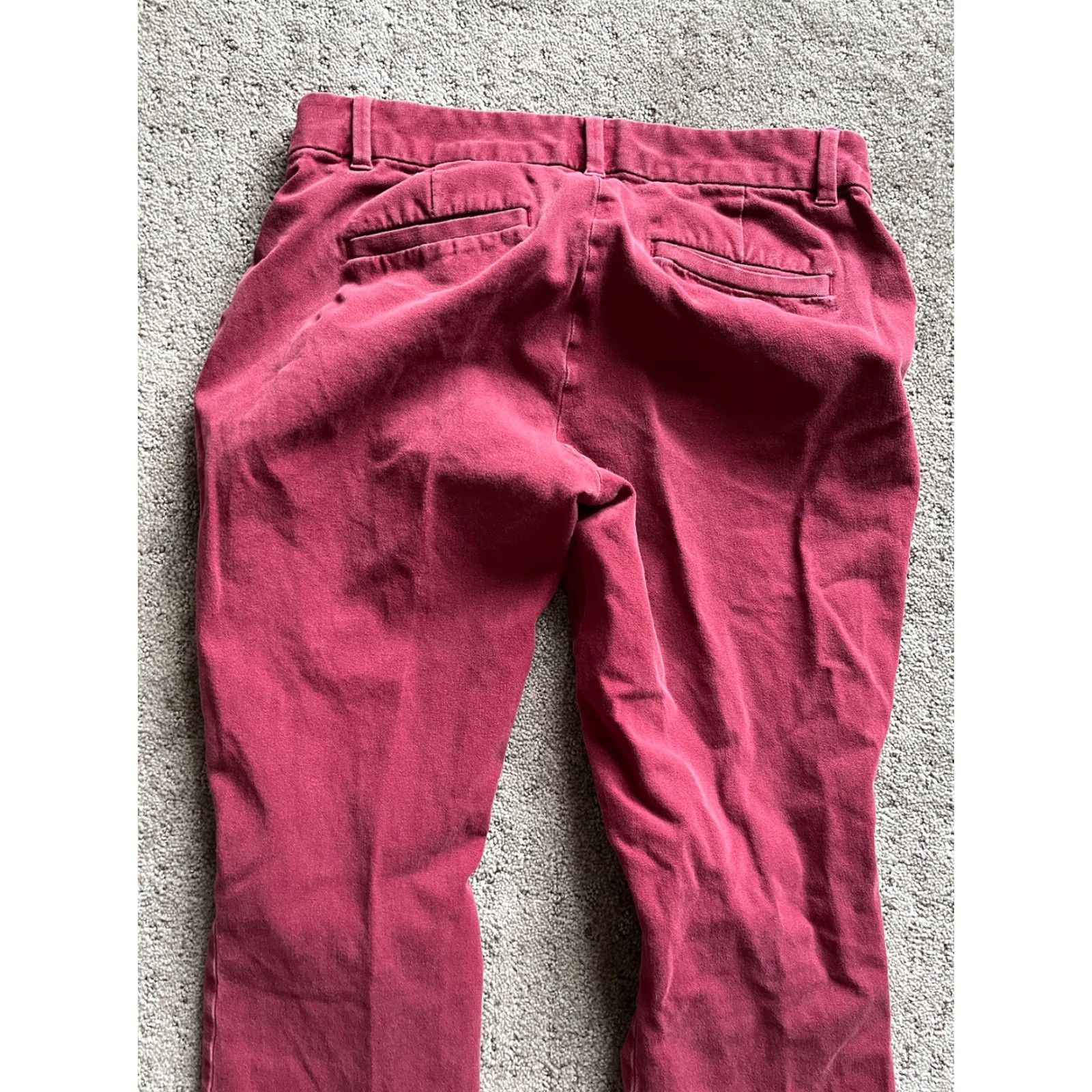 Gap Gap Women's Pants 2 Regular Signature Skinny Ankle Red Stretch Size 26" / US 2 / IT 38 - 4 Thumbnail