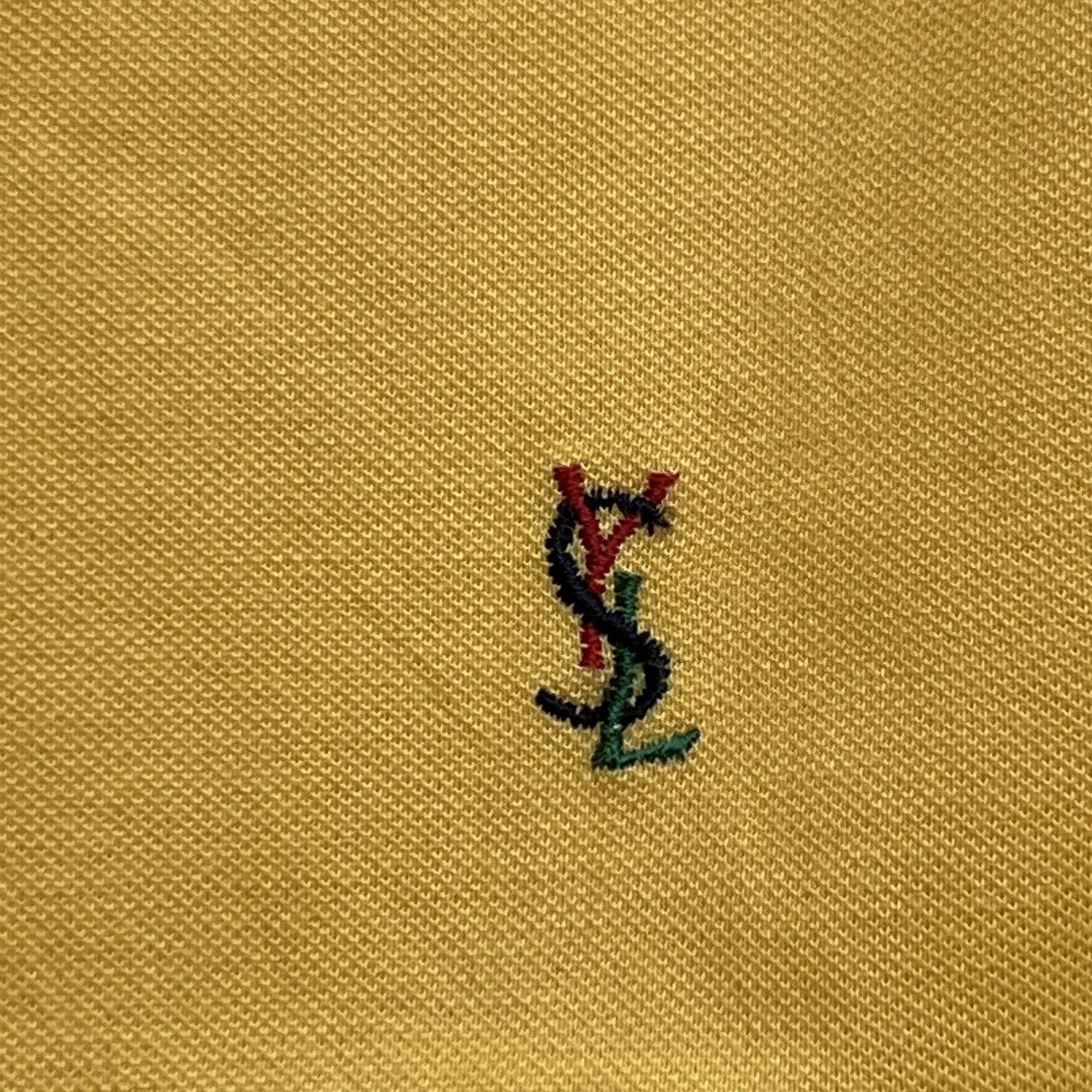Yves Saint Laurent YVES SAINT LAUREN POUR HOMME LUXURY POLO SHIRT SHORT SLEEVE Size US XL / EU 56 / 4 - 3 Thumbnail
