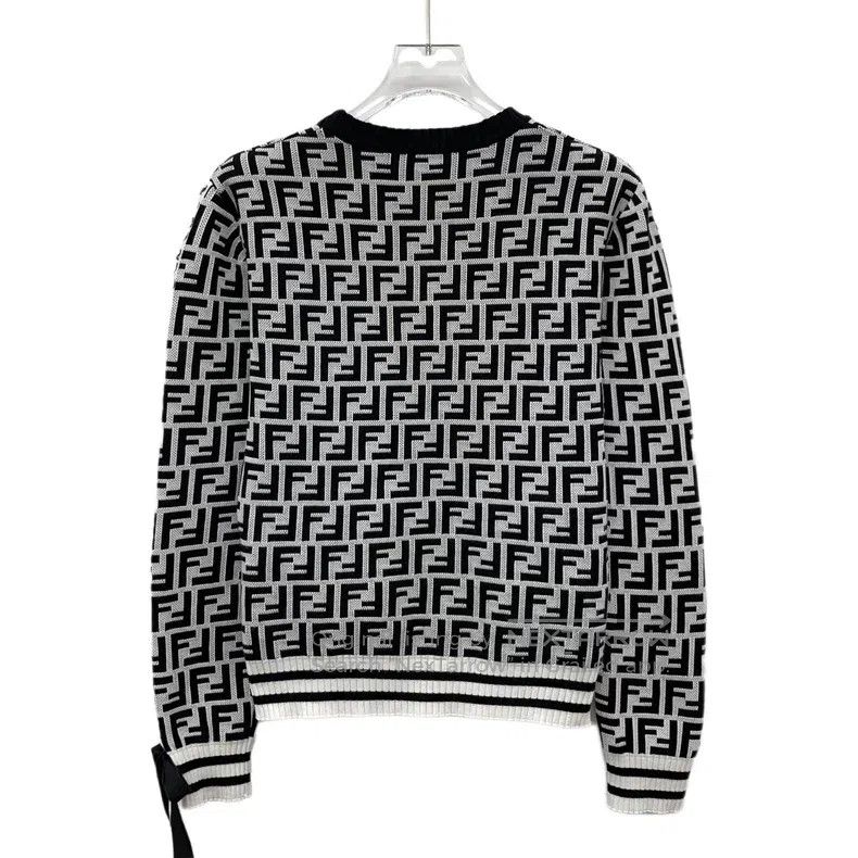 Fendi Fendi Contrast Color Double F Classic Monogram Printed Lon Size XS / US 0-2 / IT 36-38 - 2 Thumbnail