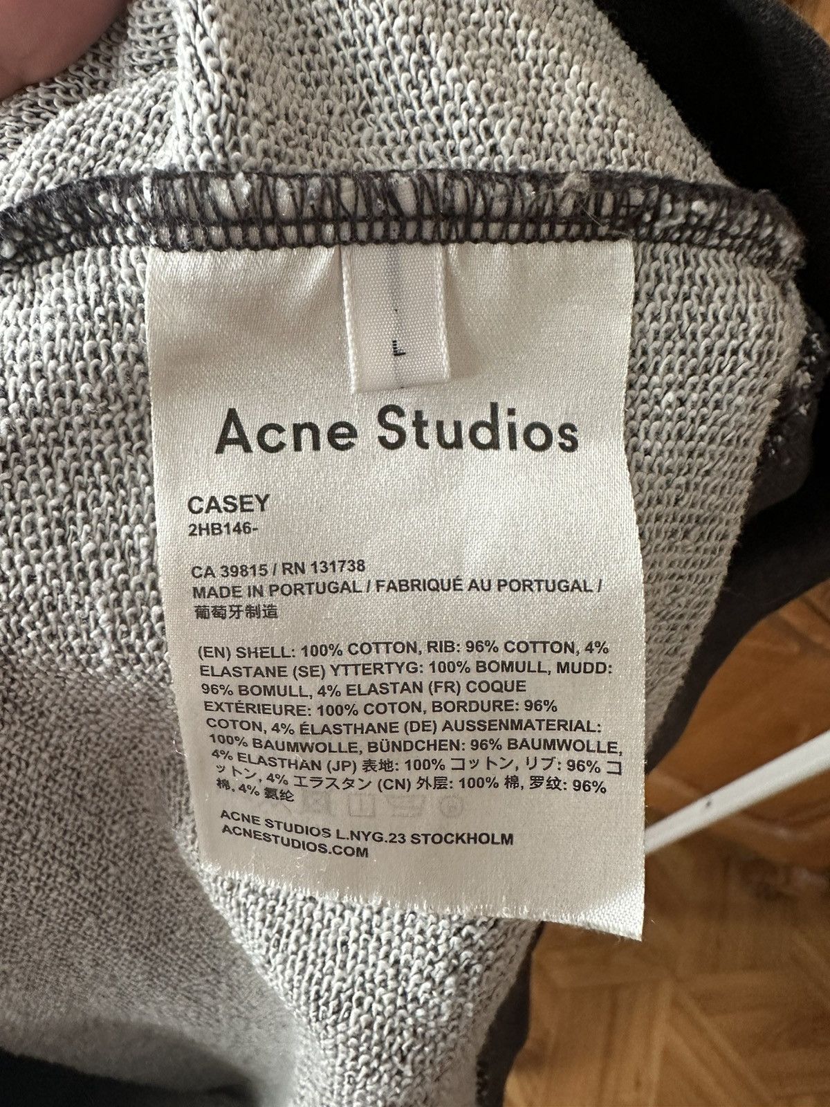 Acne Studios Acne studios creneck basic Size US M / EU 48-50 / 2 - 4 Thumbnail