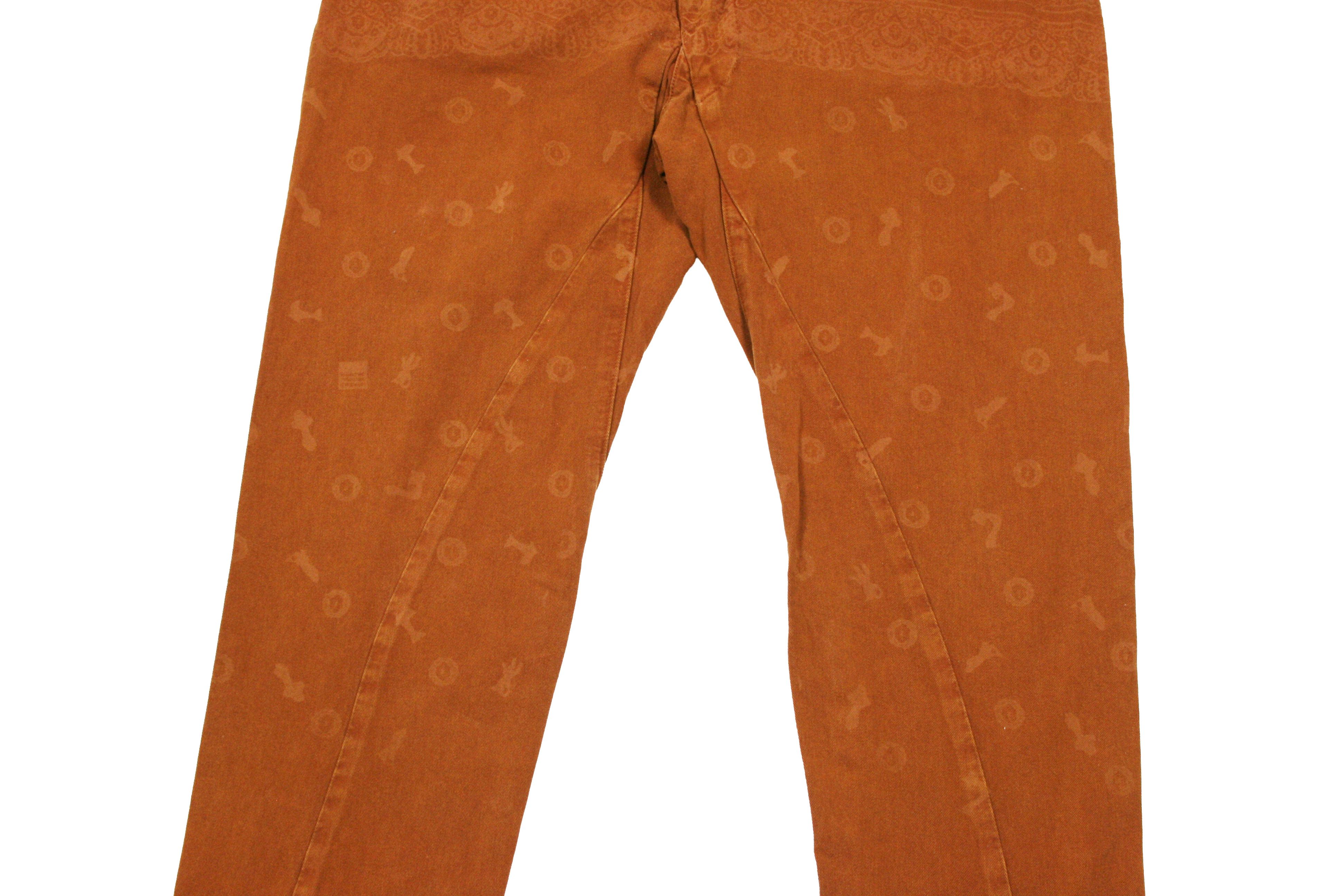 Marithe + Francois Girbaud 00S Bandana Printed Cargo Pocket Y2K Pants Vintage Size US 32 / EU 48 - 5 Thumbnail