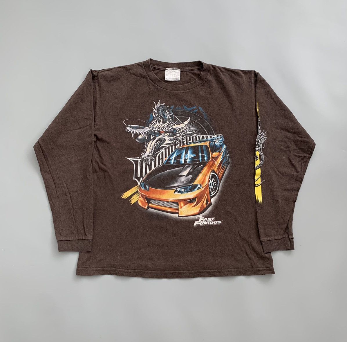 Vintage 2000s The Fast And The Furious Movie Long Sleeve