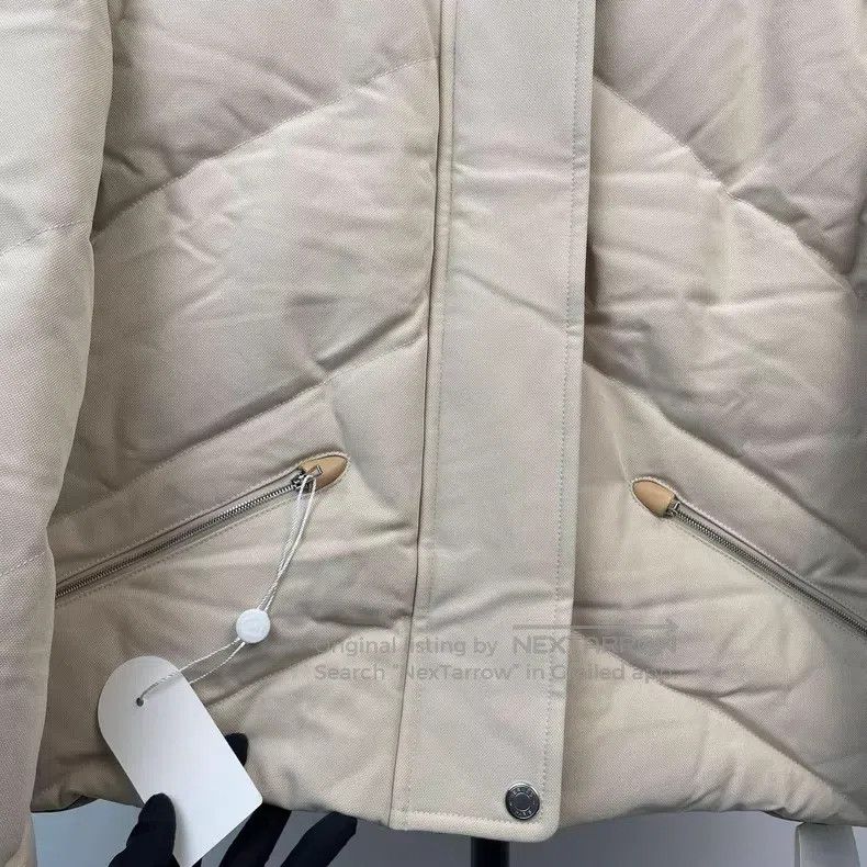 Hermes Hermes Mink Interior Monogram Printed Hooded Down Jacket Size XS / US 0-2 / IT 36-38 - 6 Thumbnail