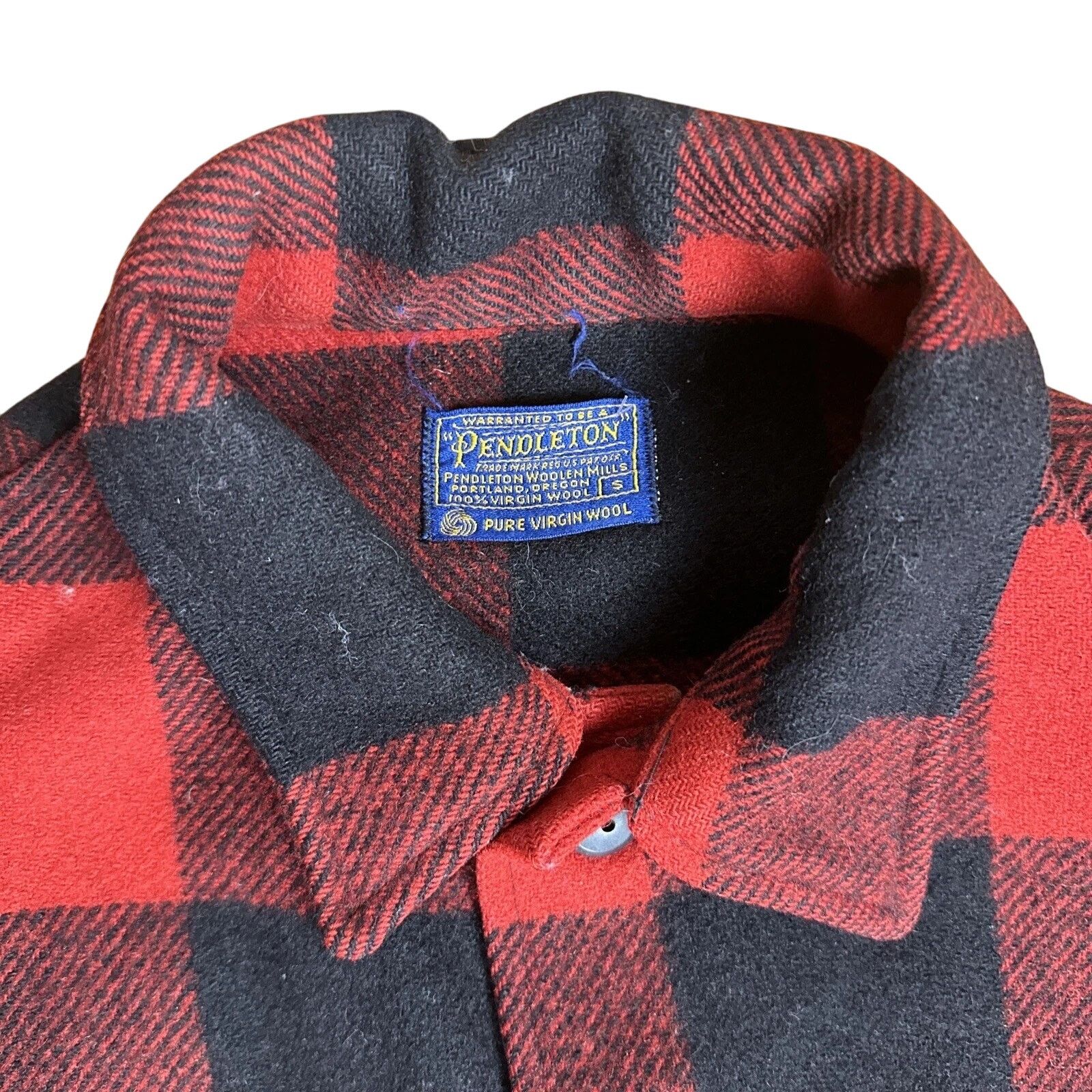 Pendleton Pendleton - Mackinaw Wool Cruiser Buffalo Jacket Coat Size S Size US S / EU 44-46 / 1 - 1 Thumbnail