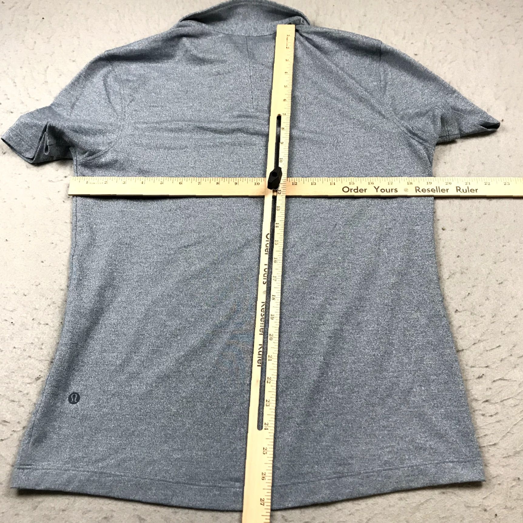 Lululemon Lululemon Polo Shirt Mens Medium Blue Gray Golf Pique Evolution Casual Active Shirt Polo Men M Blue Size US M / EU 48-50 / 2 - 7 Thumbnail