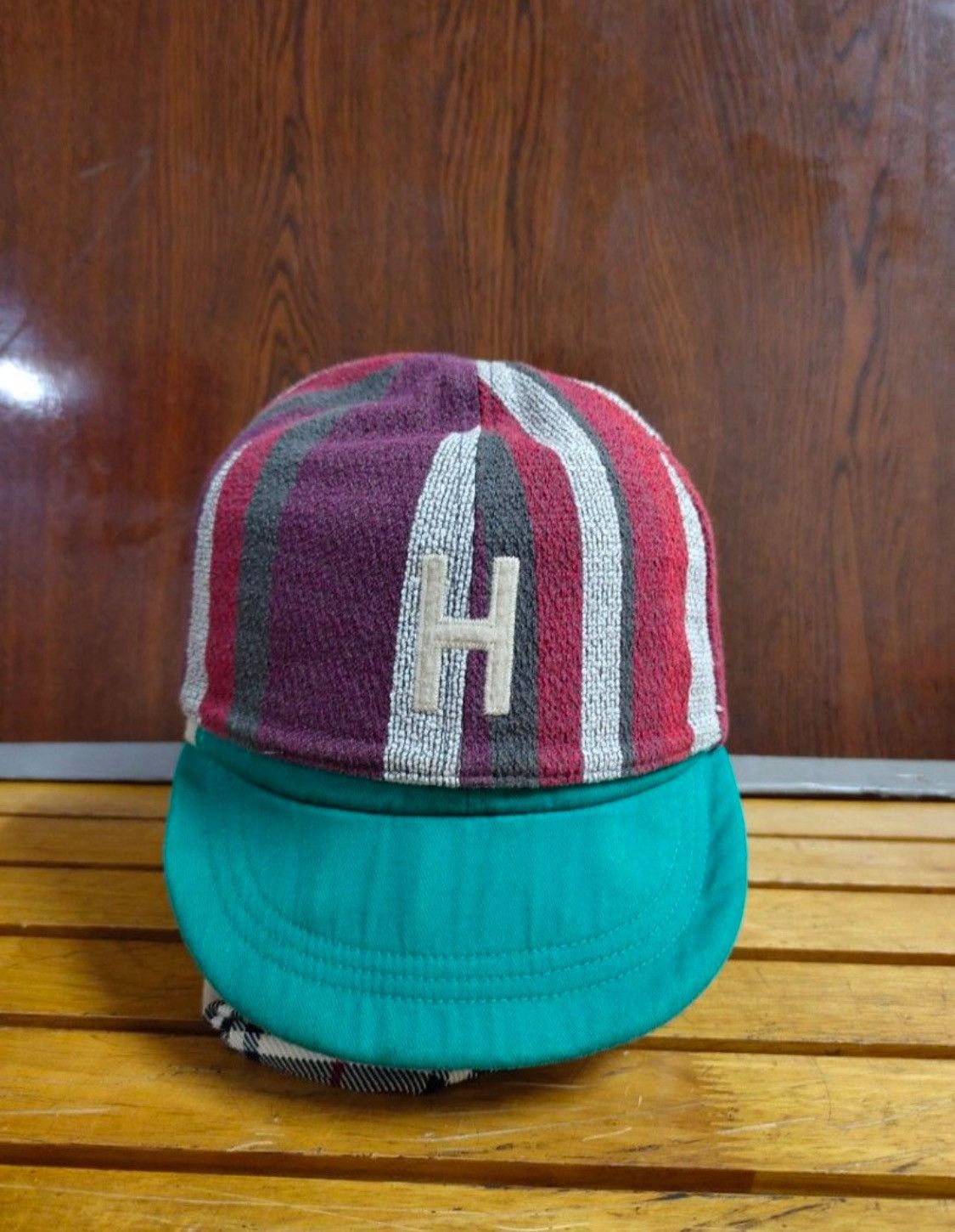 Japanese Brand × Kapital DENIM DUNGAREE REVERSIBLE HAT VINTAGE BASEBALL DESIGN Size ONE SIZE - 1 Thumbnail