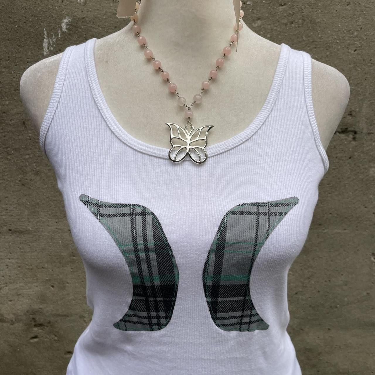 Hurley White Plaid Logo Hurley Tank Size Large Slim Fit Size L / US 10 / IT 46 - 3 Thumbnail