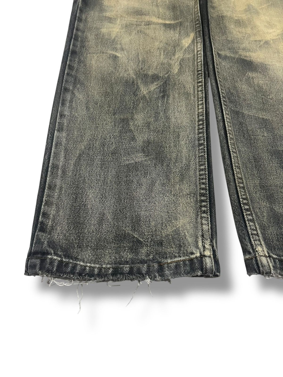 Levi's Vintage 90s Levi’s 515 - Black Mud Wash Denim Size US 29 - 6 Thumbnail
