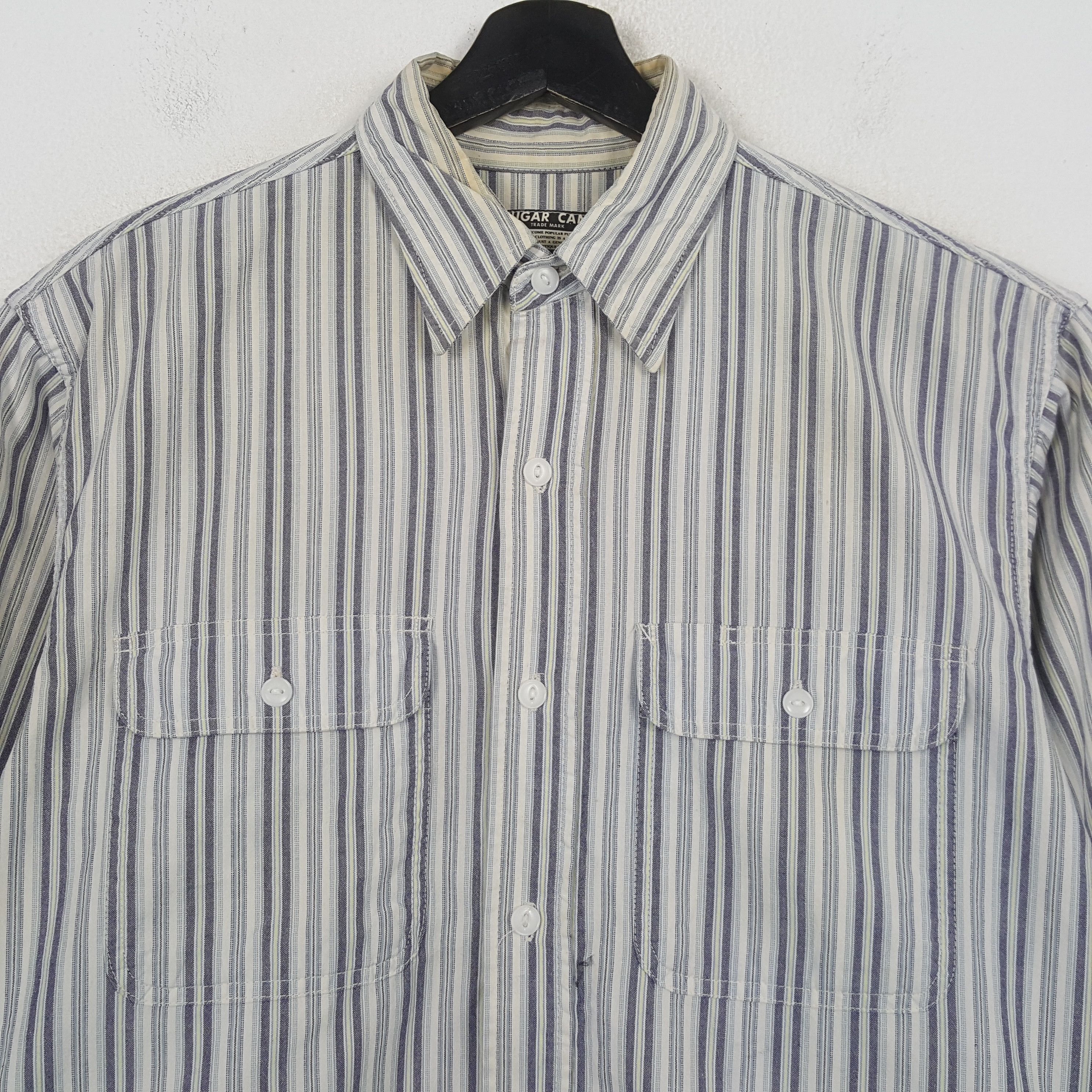 Sugar Cane Sugar Cane Japanese Brand Shirt C299N26 Size US L / EU 52-54 / 3 - 2 Thumbnail