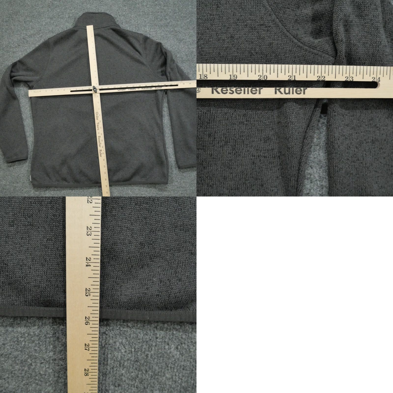 Eddie Bauer Eddie Bauer Jacket Womens XL Grey Full Zip Fair Isle Print Fleece Size XL / US 12-14 / IT 48-50 - 8 Thumbnail