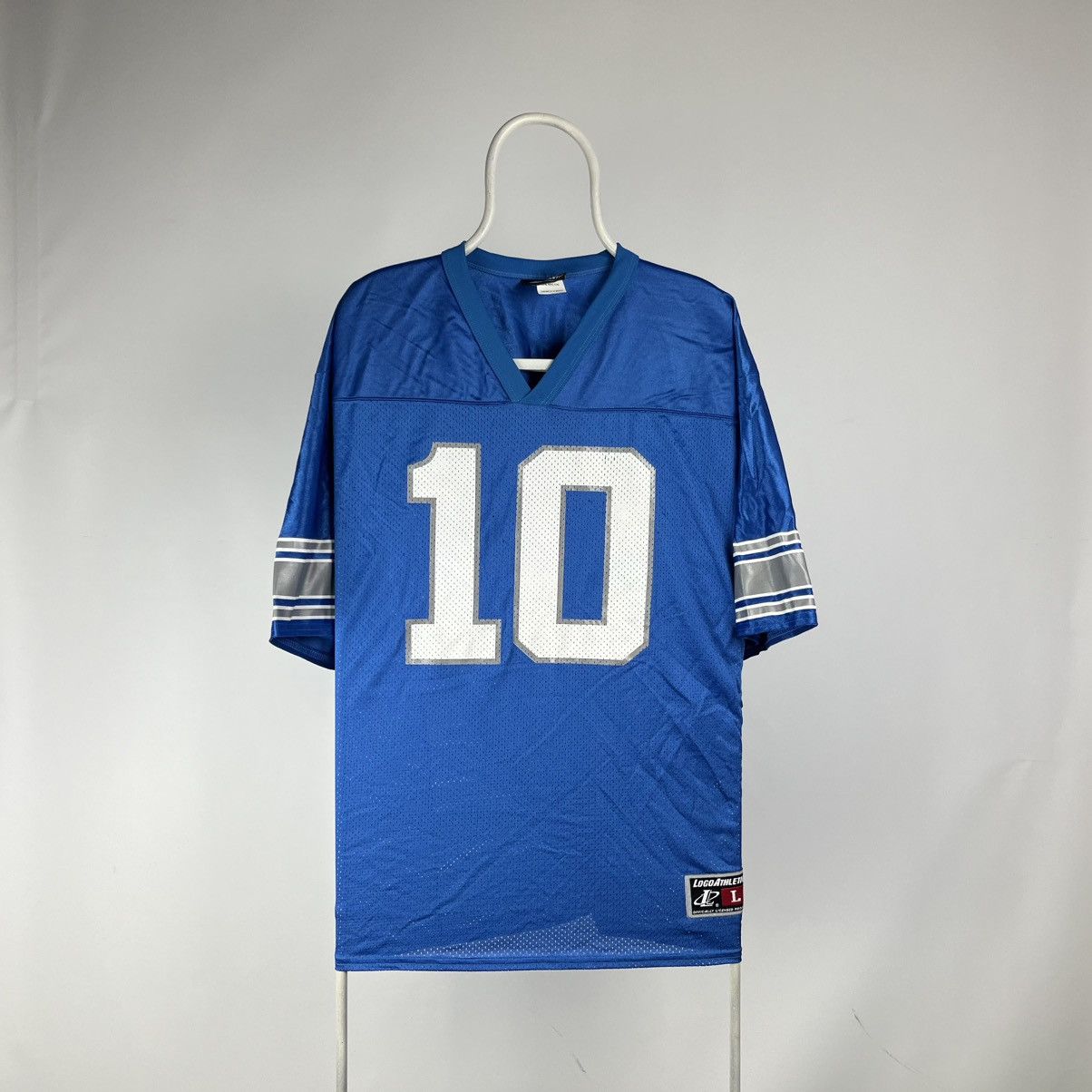 NFL Charlie Batch #10 Detroit Lions NFL Champion Jersey Shirt Size US L / EU 52-54 / 3 - 2 Thumbnail