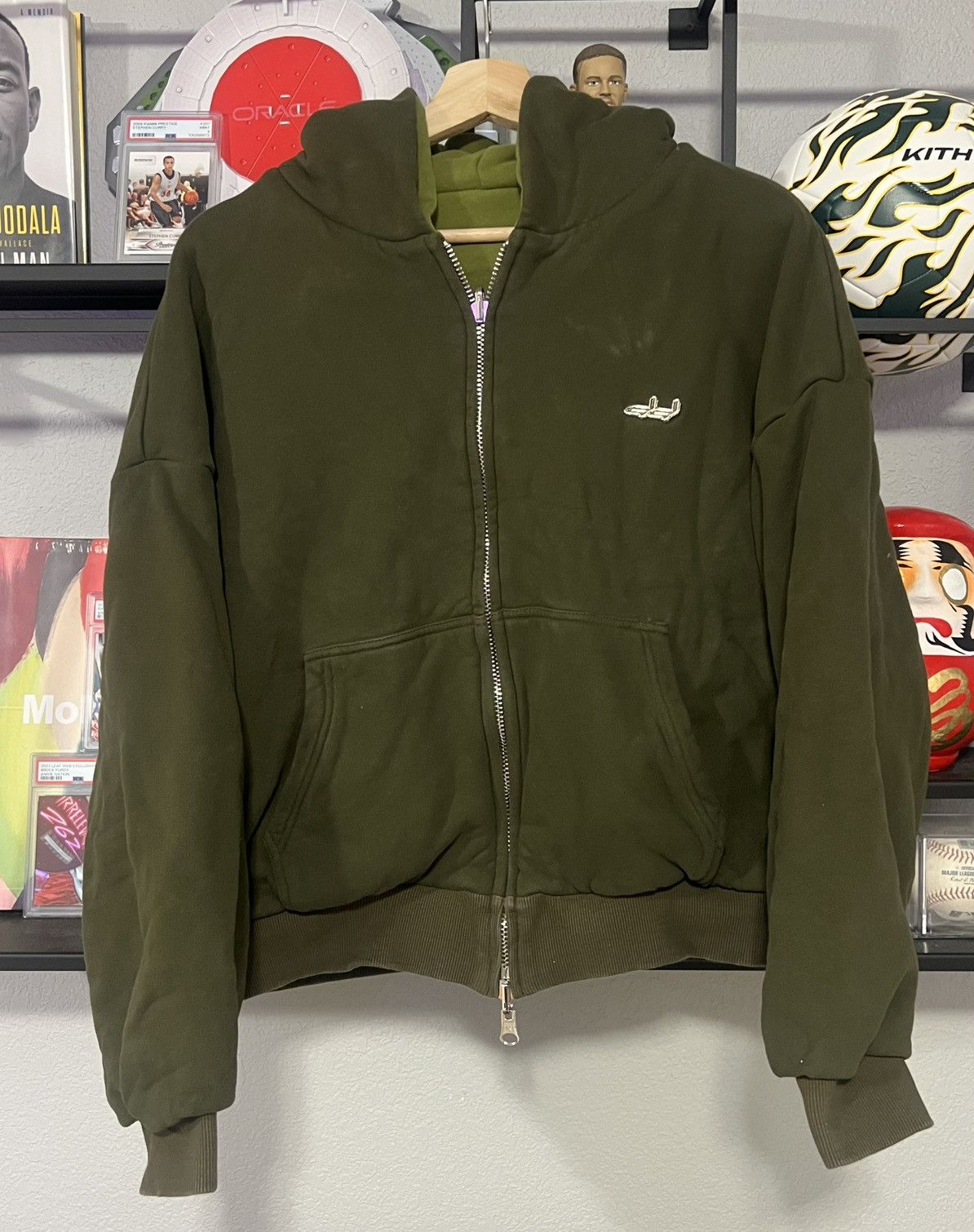 Other Deputy Department 1000 GSM Zipper Hoodie Green Size US M / EU 48-50 / 2 - 4 Thumbnail