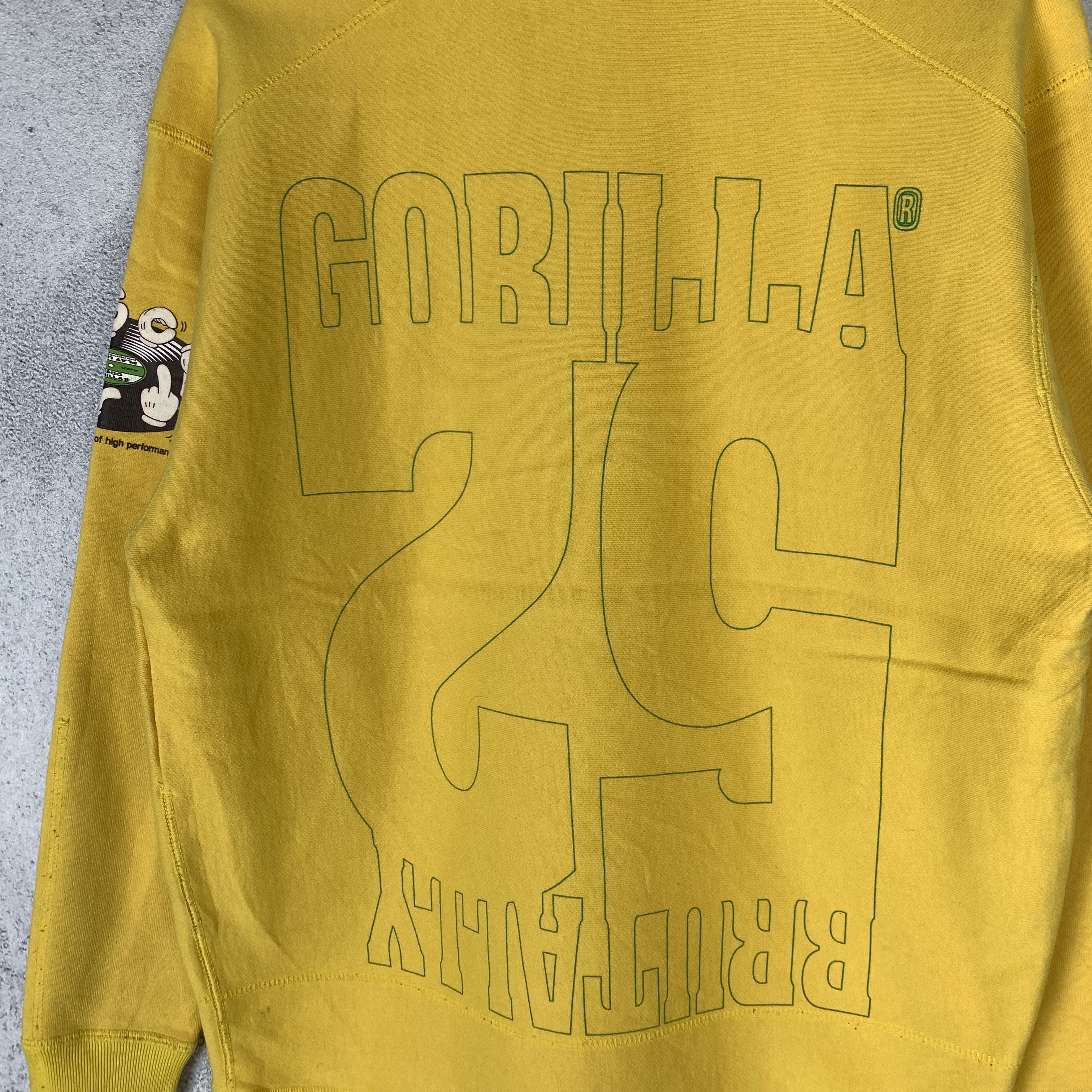 Vintage Gorilla by Henry H Brown Sweatshirt Crewneck Y2K Size US M / EU 48-50 / 2 - 3 Thumbnail