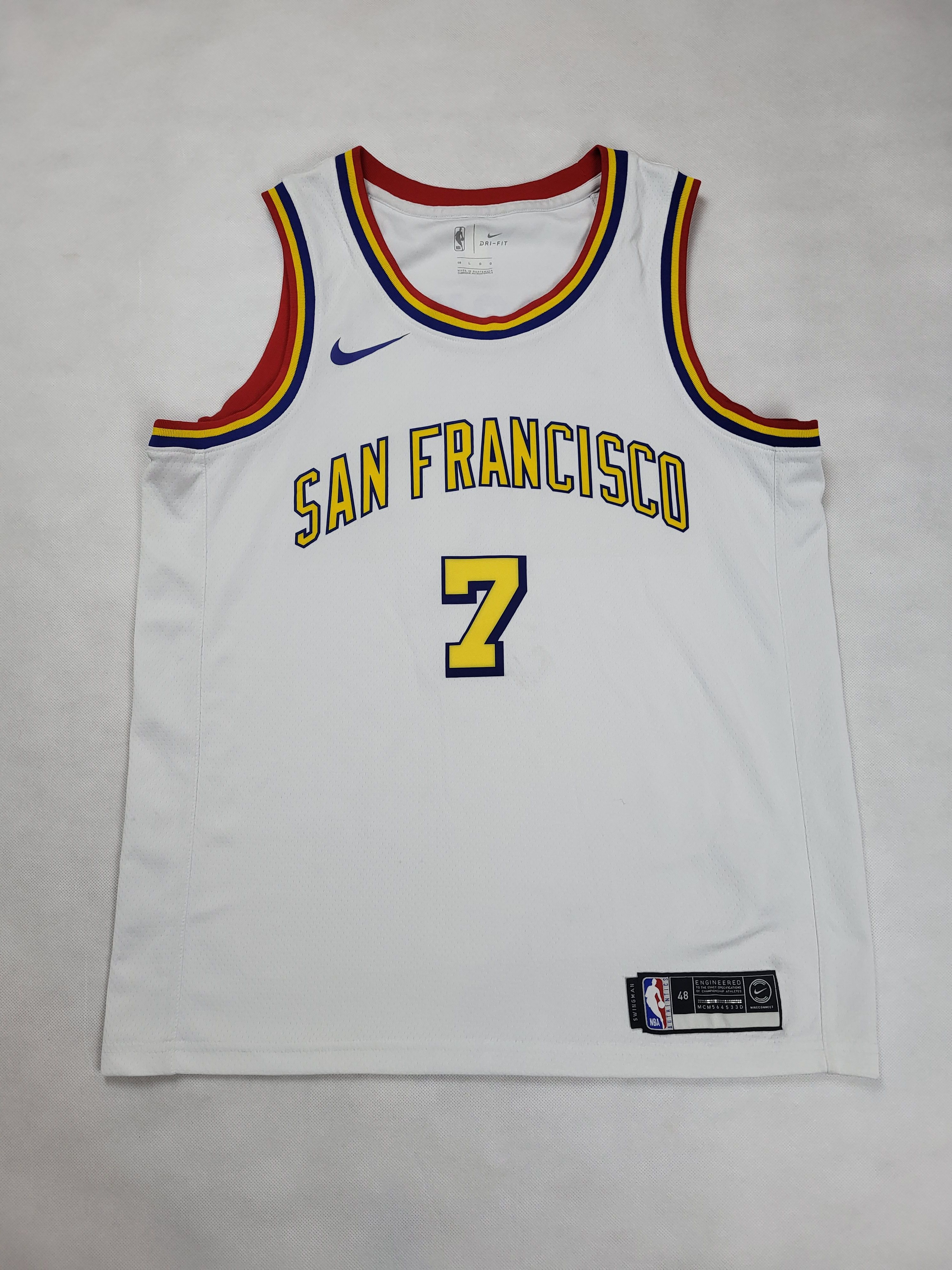 Nike NBA Golden State Warriors 2019/2020 Eric Paschall Size US M / EU 48-50 / 2 - 1 Thumbnail