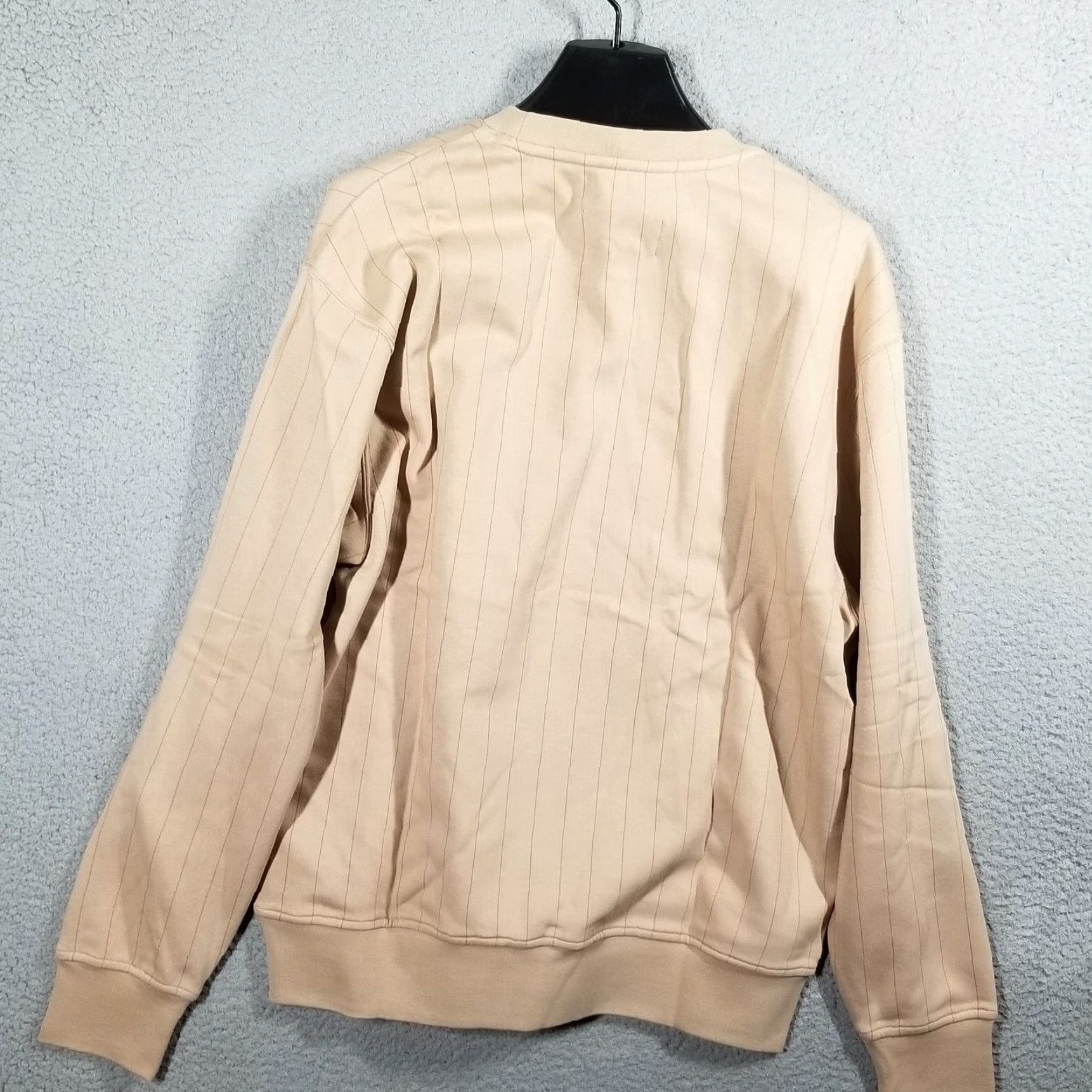 Jordan Brand VINTAGE Jordan Sweatshirt Men Medium Fleece Striped Crew Neck 90s Rare Nike Sample Size US M / EU 48-50 / 2 - 2 Thumbnail