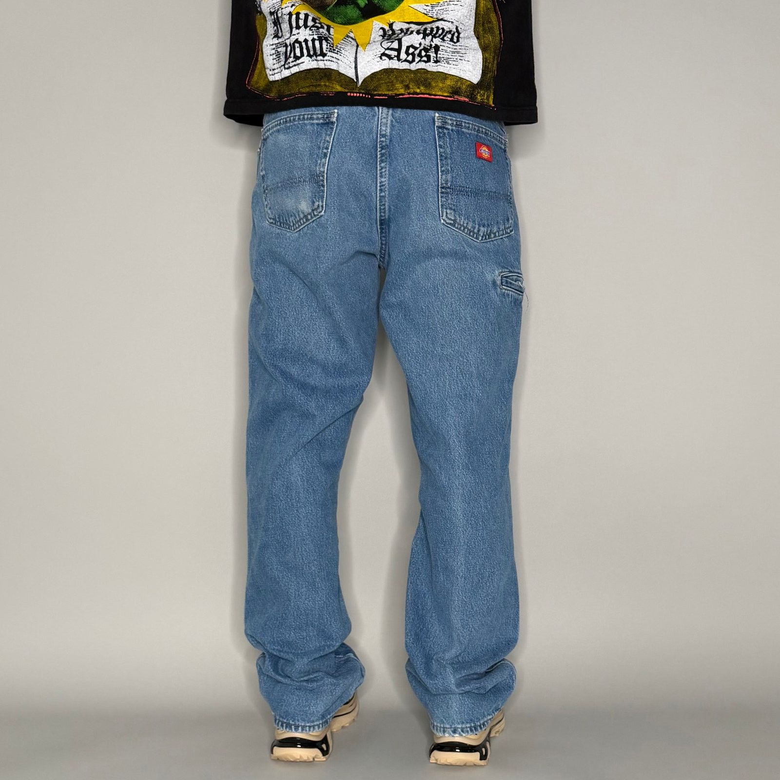Dickies Vintage Y2K Dickies Carpenter Jean 36x34 Relaxed Medium Wash Size US 36 / EU 52 - 4 Thumbnail