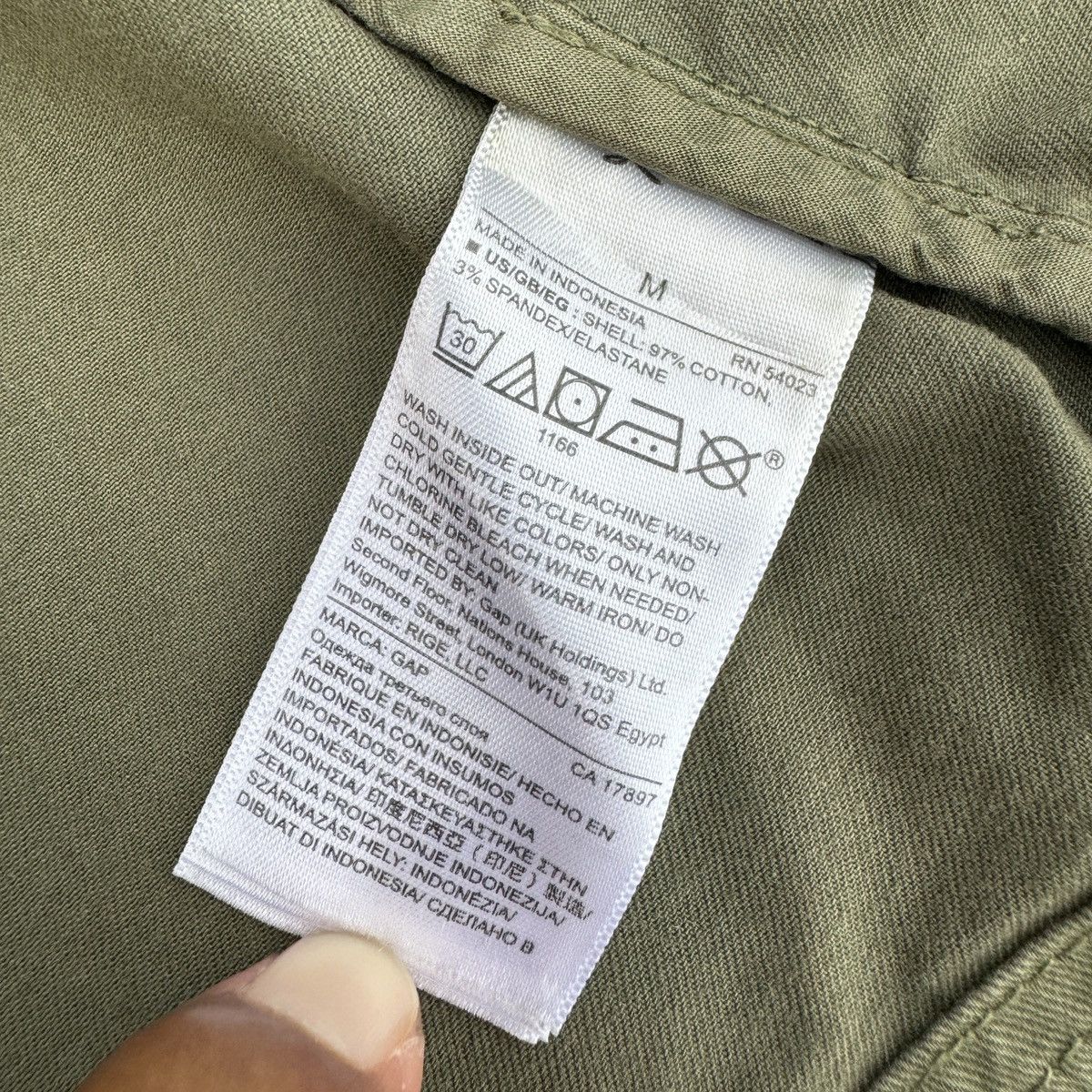 Japanese Brand Gap Military Style Multipocket Jacket Size US M / EU 48-50 / 2 - 13 Thumbnail