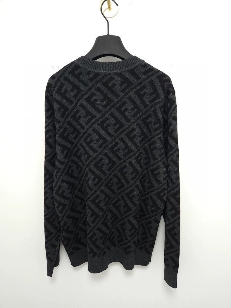 Fendi Fendi Monogram Pattern Sweater Size US M / EU 48-50 / 2 - 3 Thumbnail
