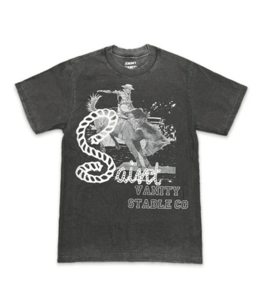 Saint Vanity Stable Tee Faded Black Size US XL / EU 56 / 4 - 1 Preview