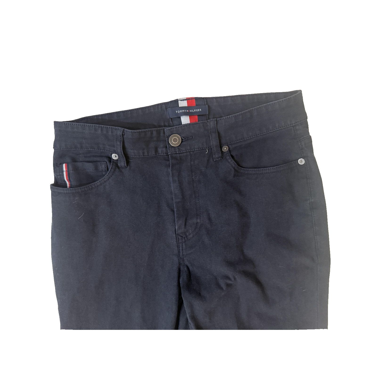 Tommy Hilfiger Tommy Hilfiger Pants Mens 30x30 Navy Blue Slim Fit Chino Size US 30 / EU 46 - 2 Thumbnail