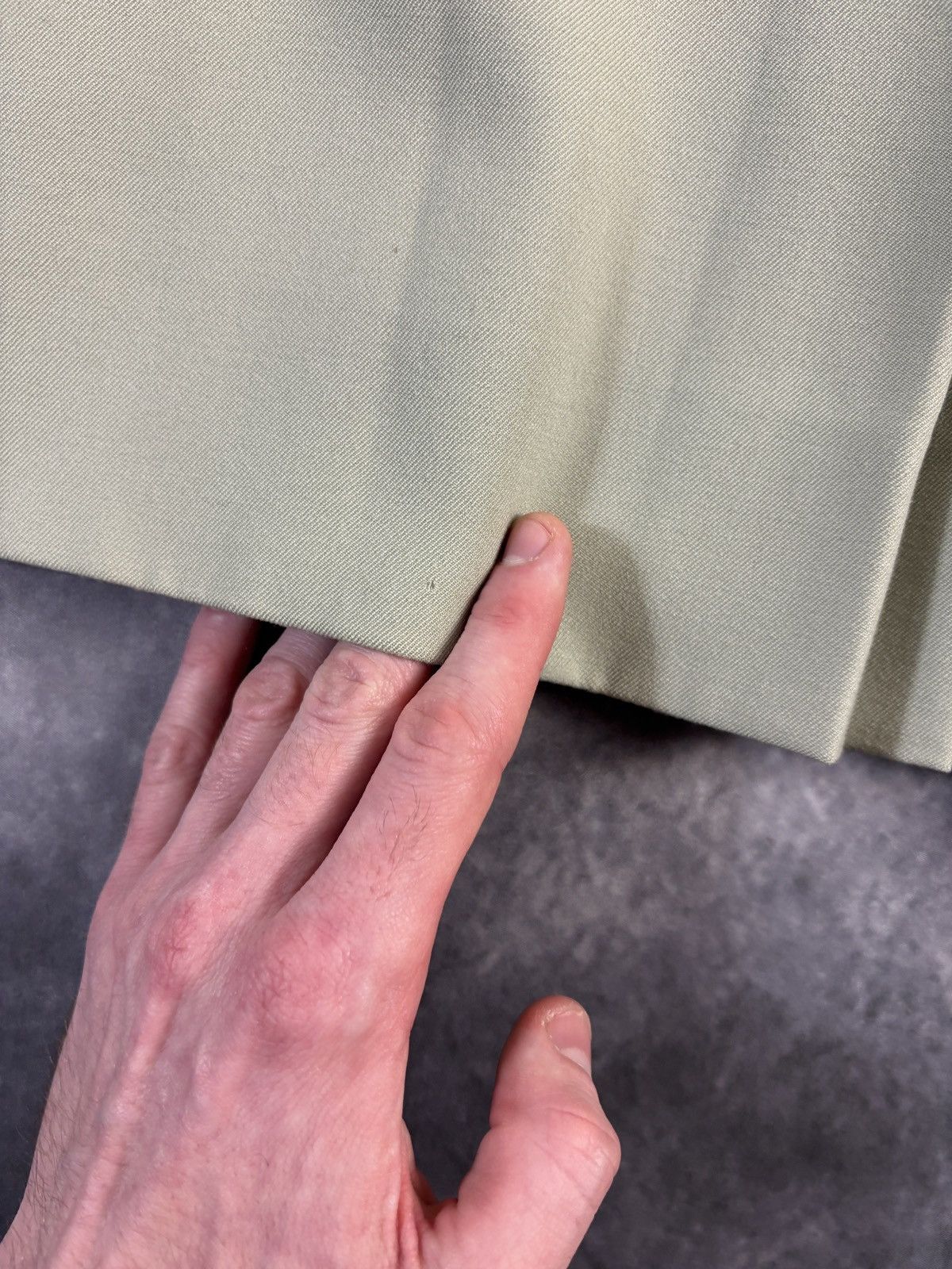 Celine × Vintage 1970s Celine Skirt Vintage Wool Maxi Pistachio Horsebit Gold Size 28" / US 6 / IT 42 - 10 Thumbnail