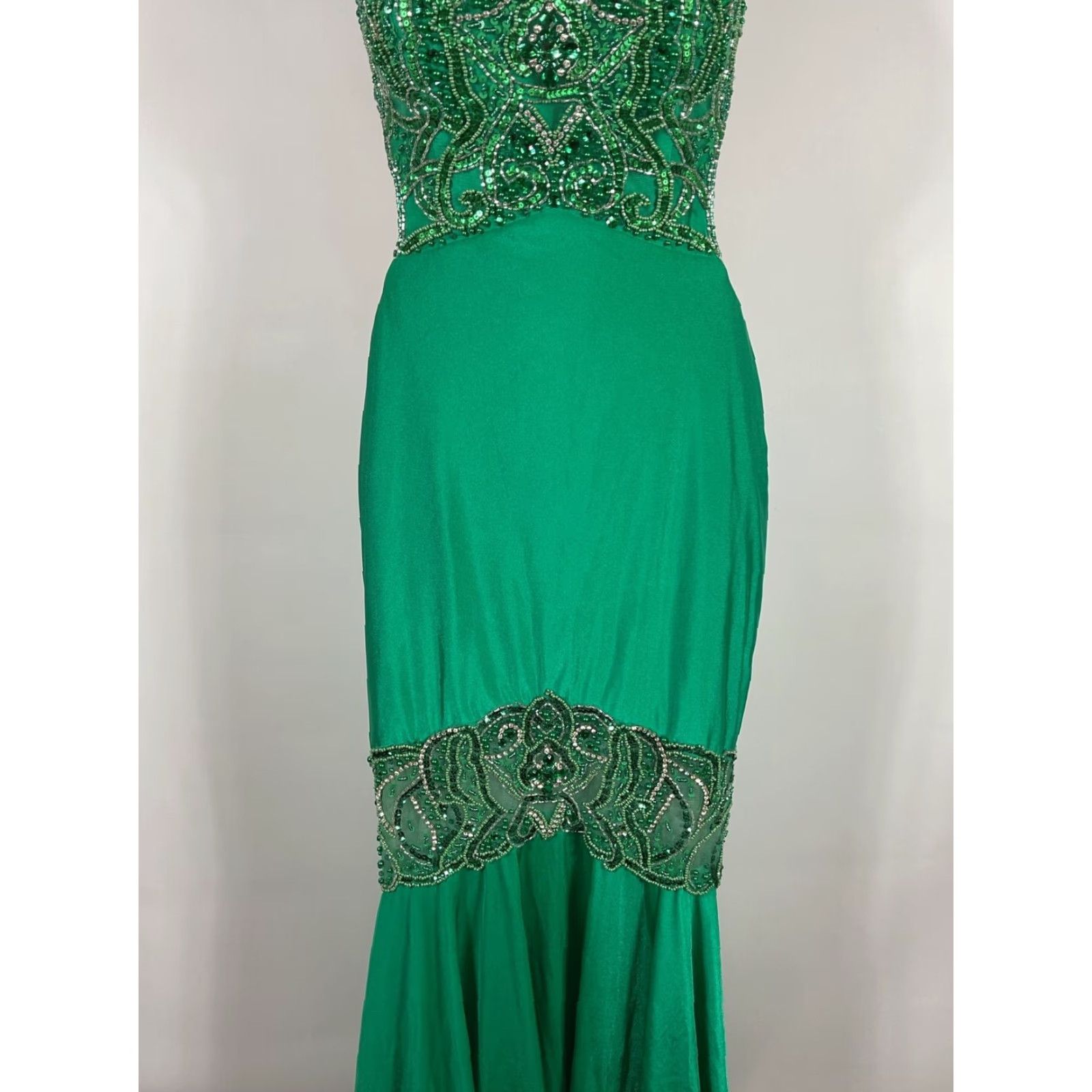 sachin and babi light blue dress Sexy Emerald Maxi Dress - Backless Maxi Dress - Ruched Maxi Dress main image 1