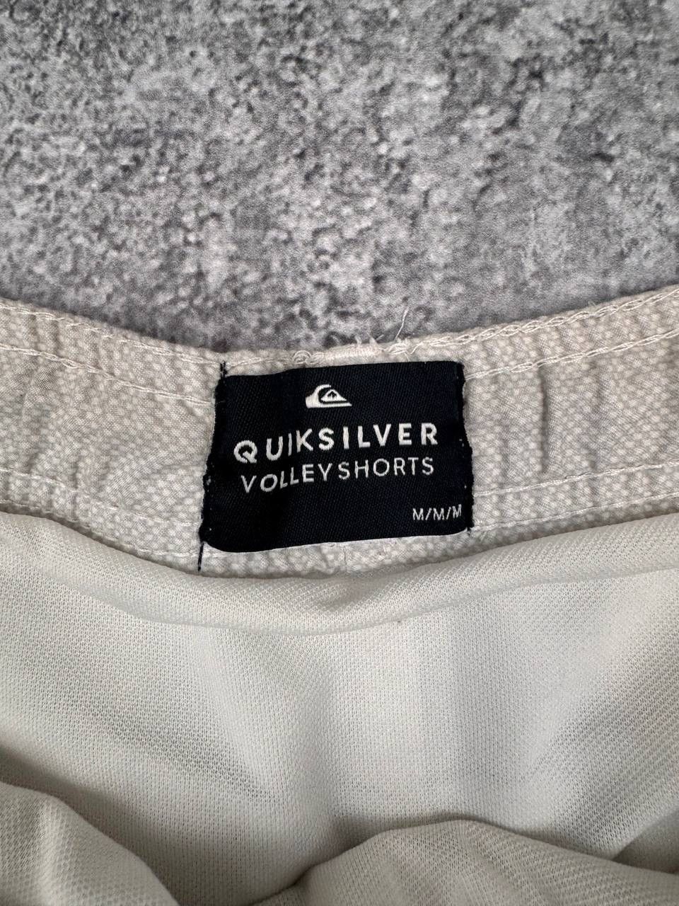Quiksilver Quiksilver Men Volley Swim Shorts White Blue Black Size M Size US 34 / EU 50 - 4 Thumbnail