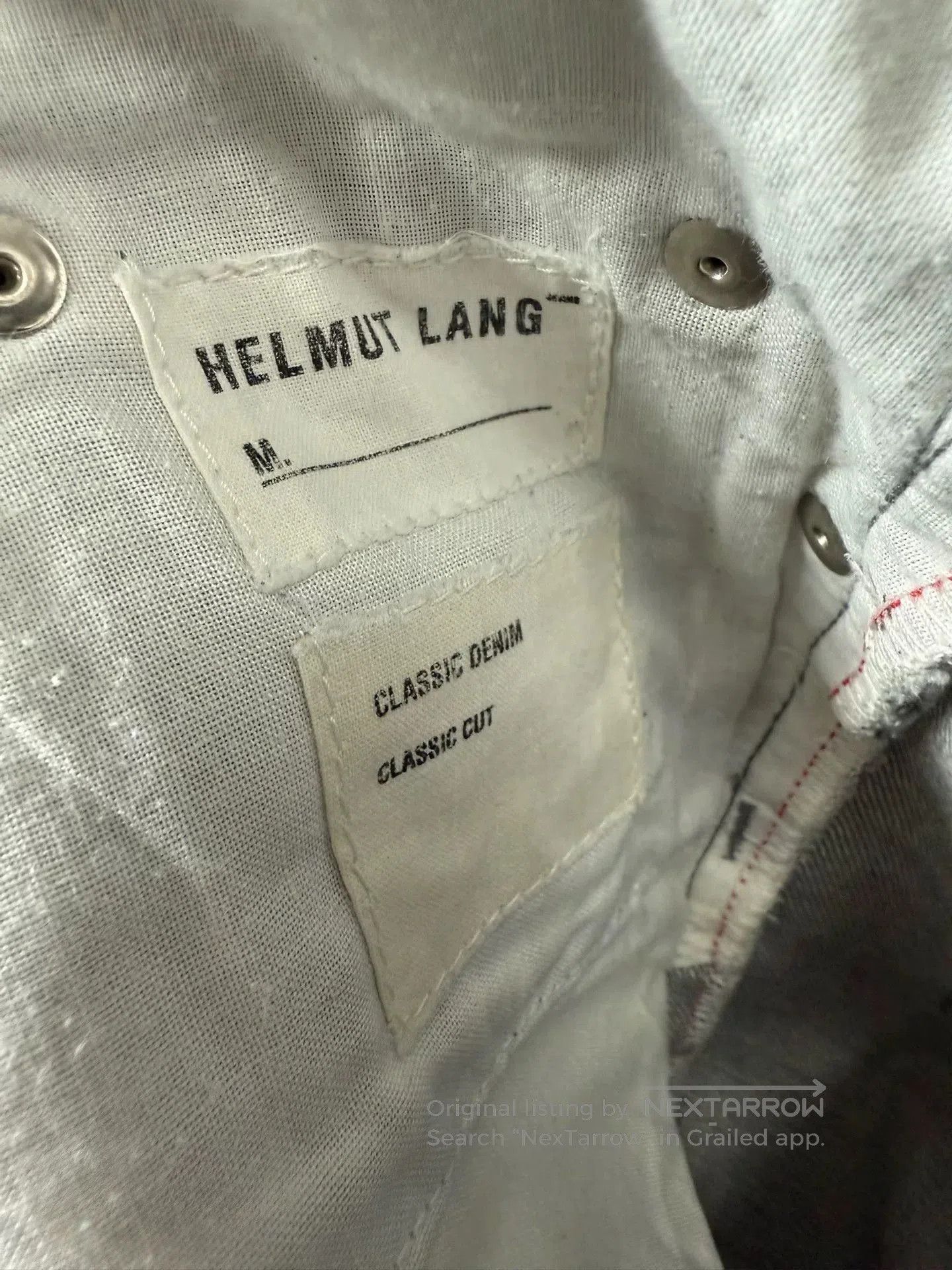 Helmut Lang helmut lang washed denim pants size 31. Size US 31 - 7 Thumbnail