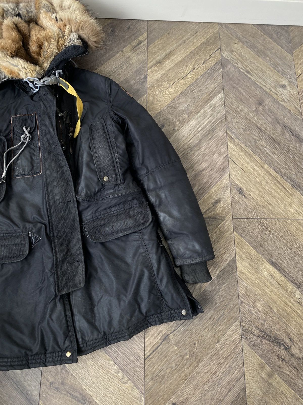Parajumpers Vintage Parajumpers Hooded Fur Kodiak Padded Jacket Size US XS / EU 42 / 0 - 3 Thumbnail