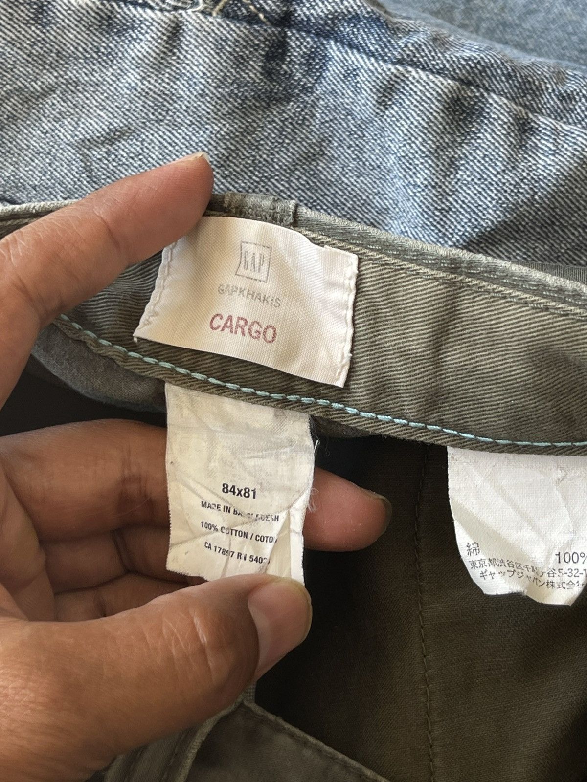 Gap Vintage Gap Khakis Cargo Military Style Size US 34 / EU 50 - 5 Thumbnail