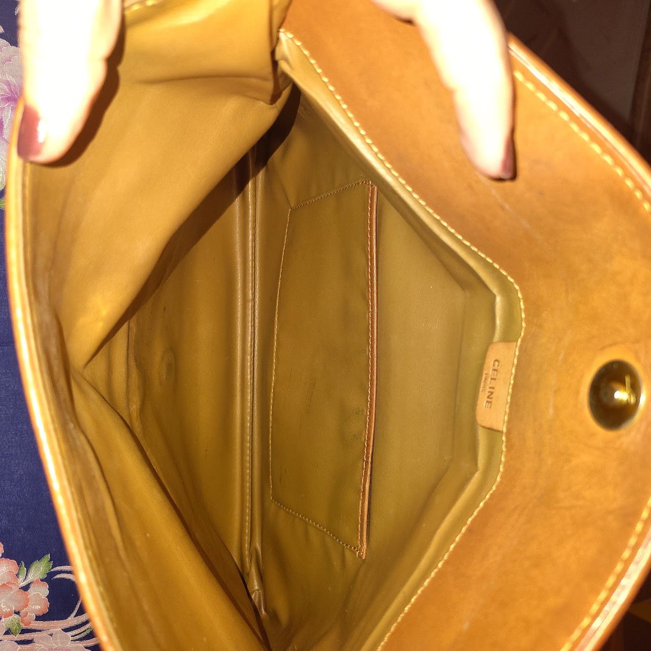 Celine intage Celine Macadam clutch coated canvas with leather trim Size ONE SIZE - 3 Thumbnail