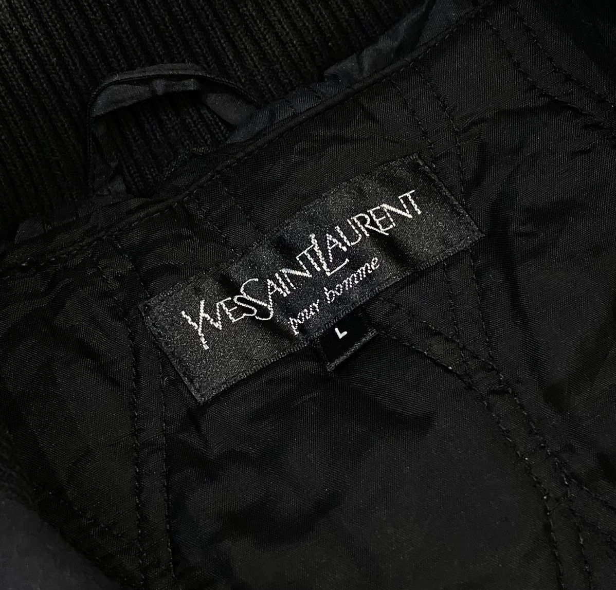 Yves Saint Laurent Yves Saint Laurent Nylon Metal Parka x Luxury x Vintage Size US L / EU 52-54 / 3 - 5 Thumbnail