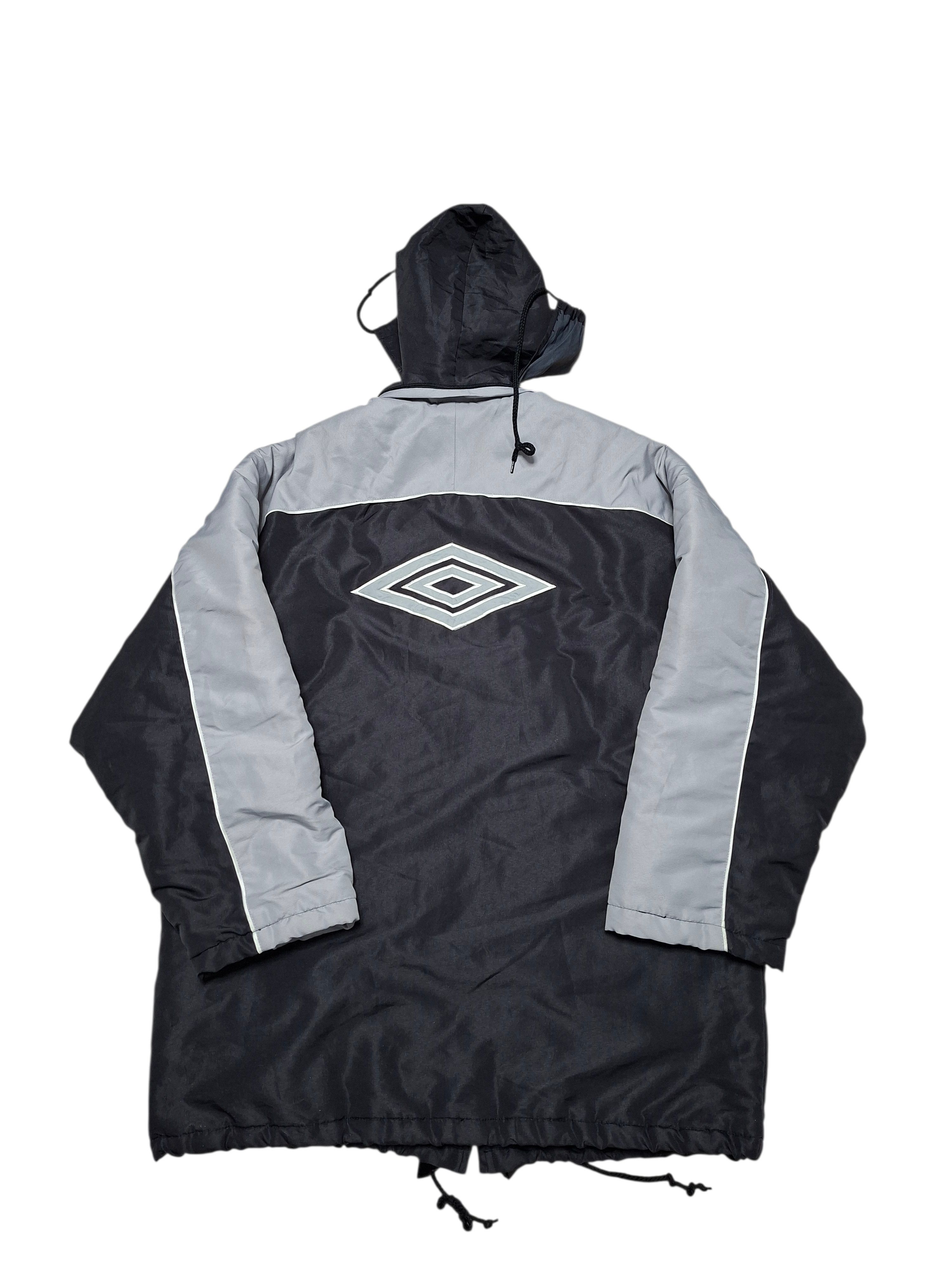 Umbro UMBRO VINTAGE 90S BIG LOGO HEAVY COAT PARKA JACKET Size US M / EU 48-50 / 2 - 3 Thumbnail