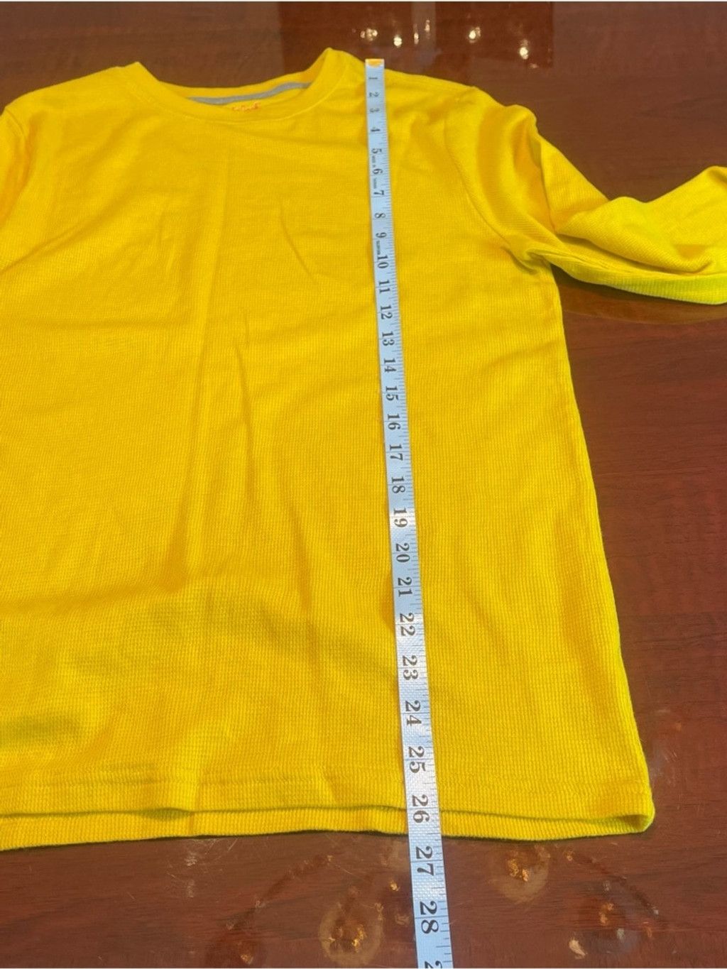 Other Cat & Jack Waffle Knit Thermal Long Sleeve Top Junior XL 16 Size US L / EU 52-54 / 3 - 7 Thumbnail